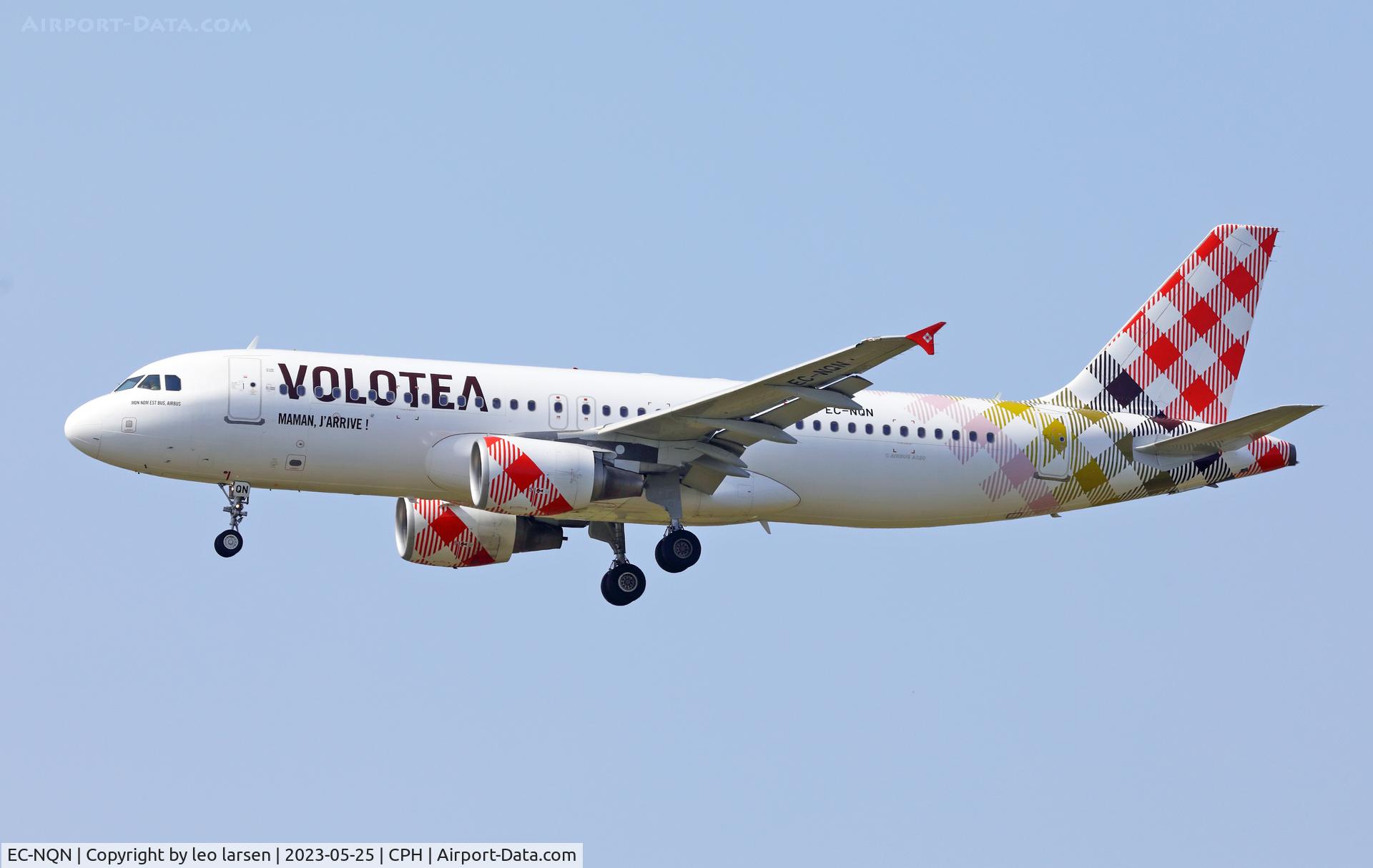 EC-NQN, 2011 Airbus A320-214 C/N 4675, Copenhagen 25.5.2023