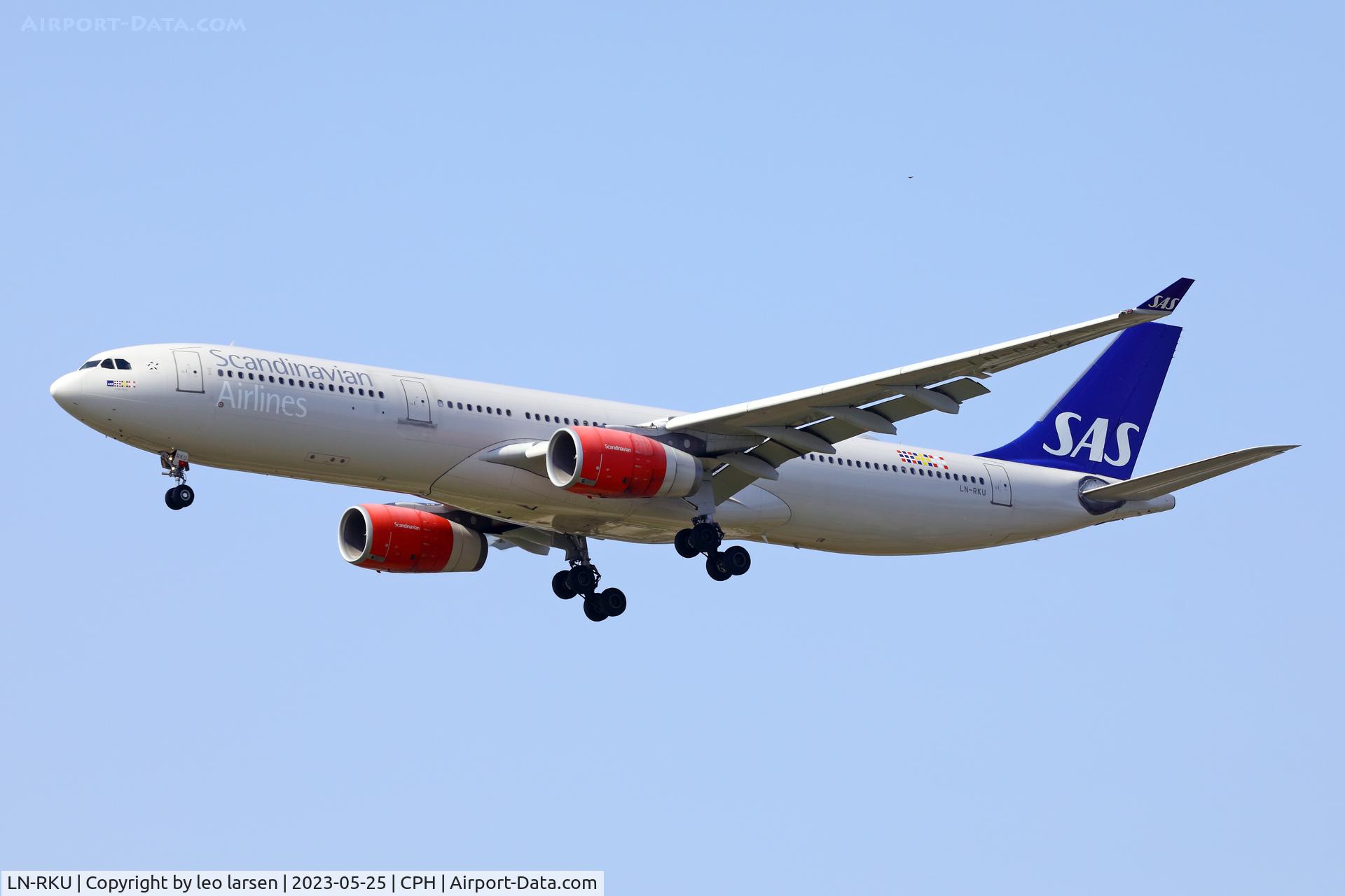 LN-RKU, 2016 Airbus A330-343 C/N 1715, Copenhagen 25.5.2023