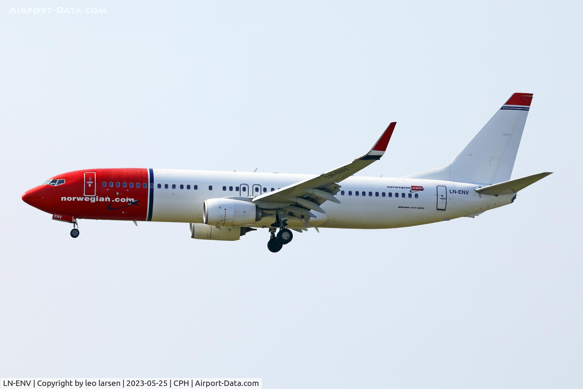 LN-ENV, 2015 Boeing 737-8JP C/N 41140, Copenhagen 25.5.2023