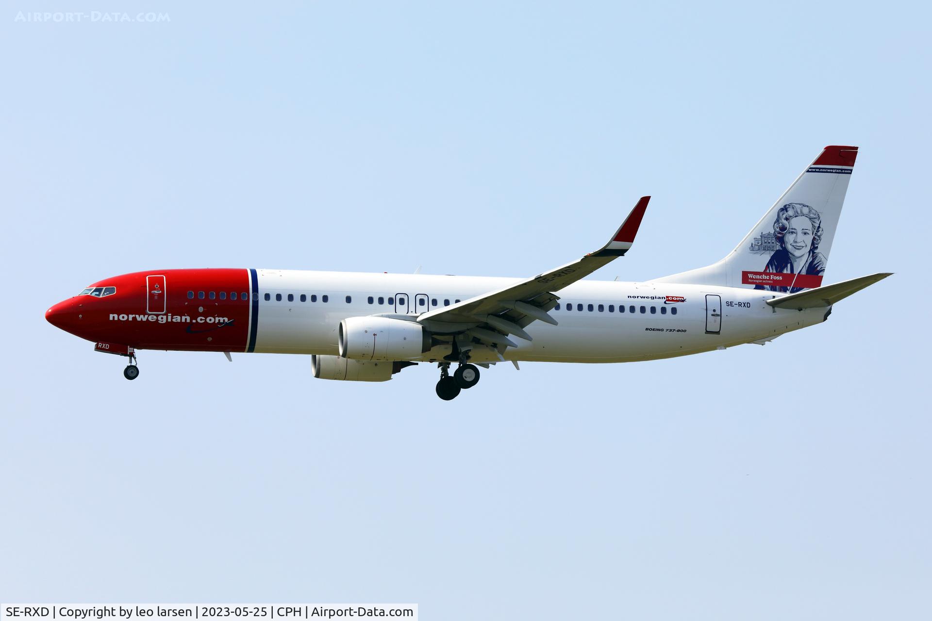 SE-RXD, 2013 Boeing 737-86N C/N 38043, Copebhagen 25.5.2023