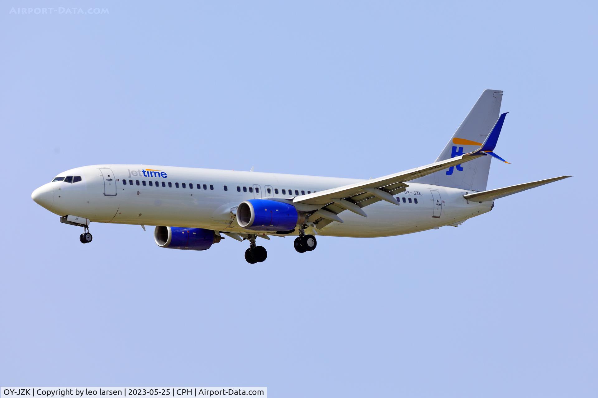 OY-JZK, 2005 Boeing 737-86Q C/N 30296, Copenhagen 25.5.2023