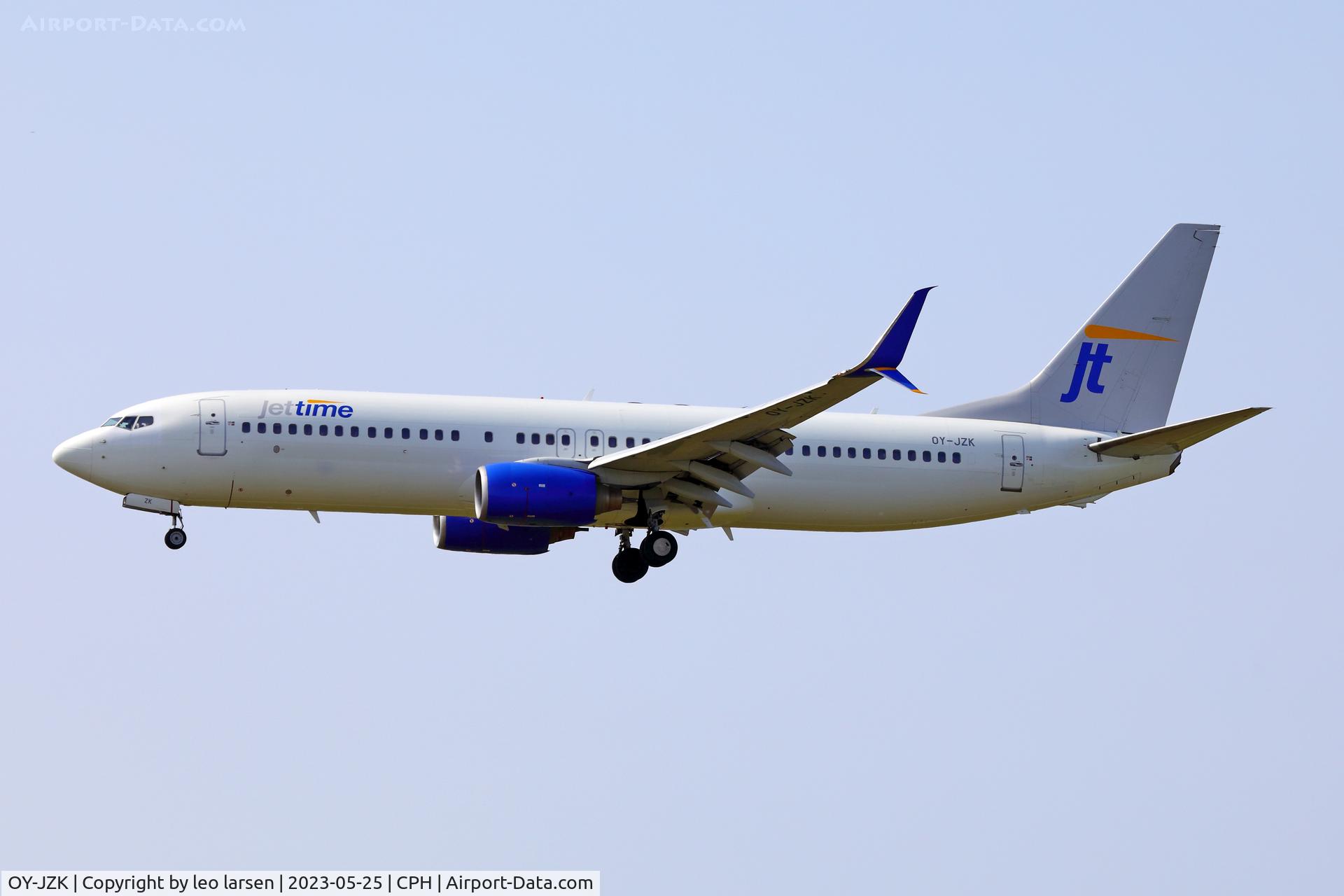 OY-JZK, 2005 Boeing 737-86Q C/N 30296, Copenhagen 25.5.2023