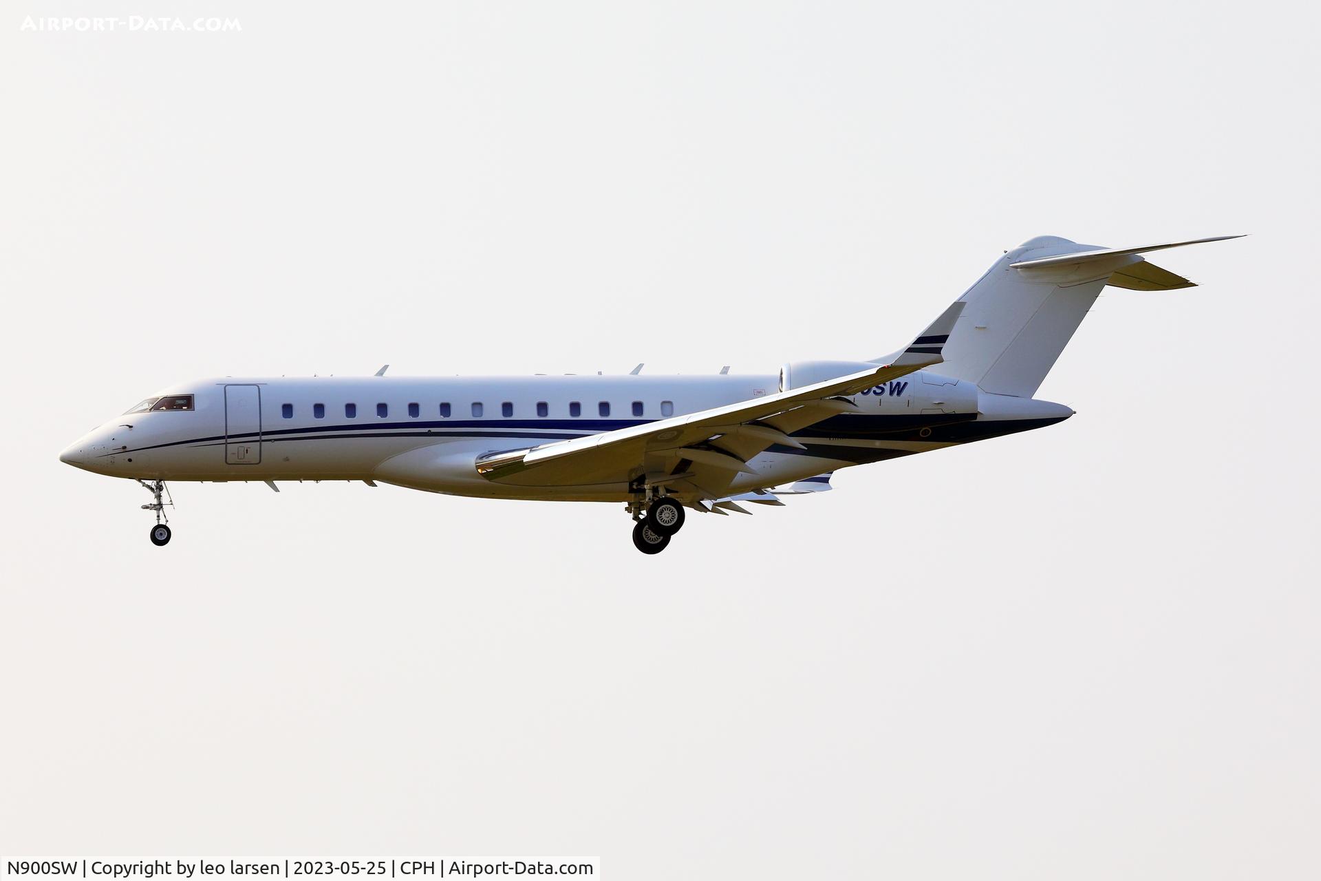 N900SW, 2008 Bombardier BD-700-1A10 C/N 9277, Copenhagen 25.5.2023
