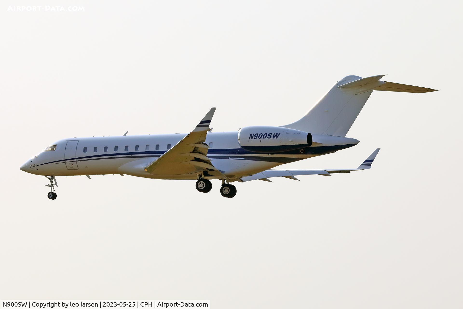N900SW, 2008 Bombardier BD-700-1A10 C/N 9277, Copenhagen 25.5.2023