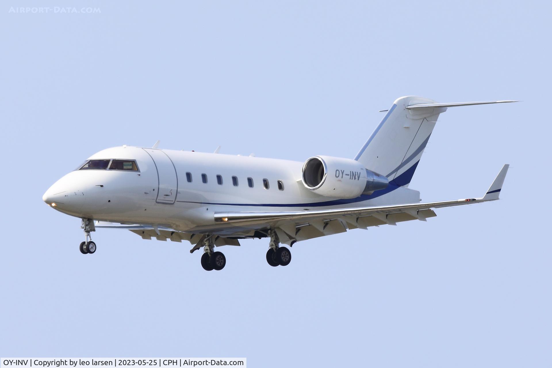 OY-INV, 2005 Bombardier Challenger 604 (CL-600-2B16) C/N 5628, Copenhagen 25.5.2023