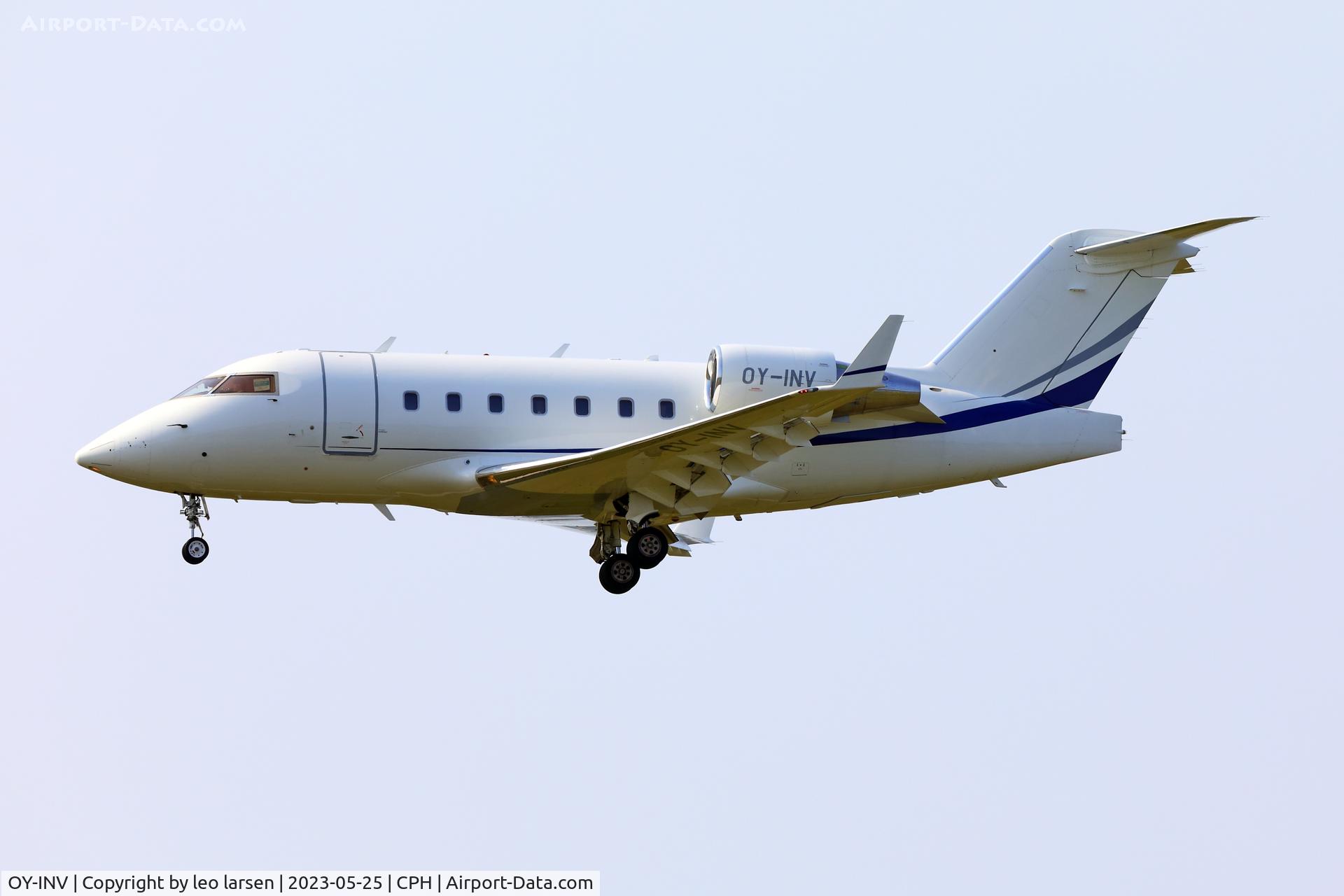 OY-INV, 2005 Bombardier Challenger 604 (CL-600-2B16) C/N 5628, Copenhagen 25.5.2023