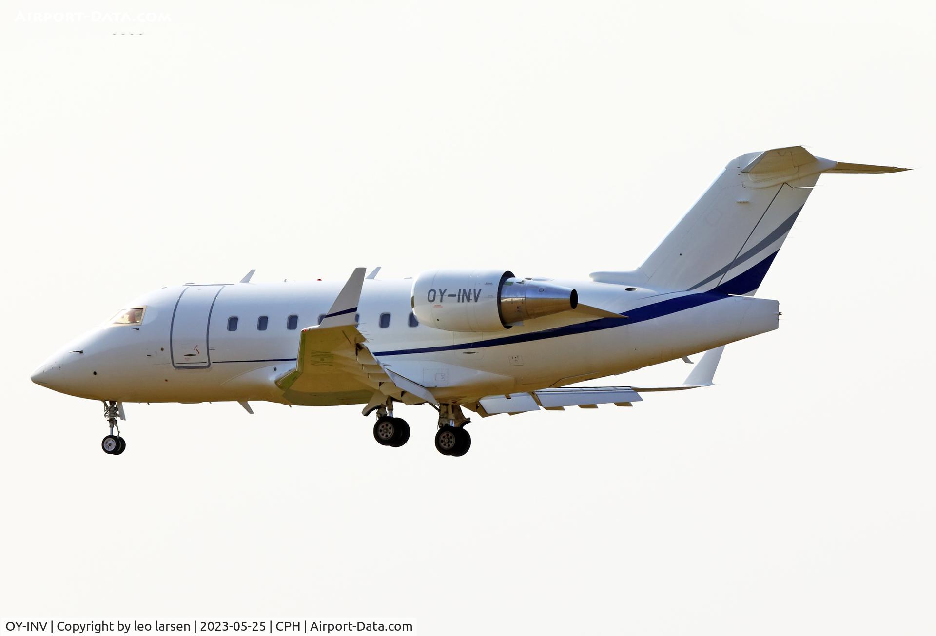 OY-INV, 2005 Bombardier Challenger 604 (CL-600-2B16) C/N 5628, Copenhagen 25.5.2023