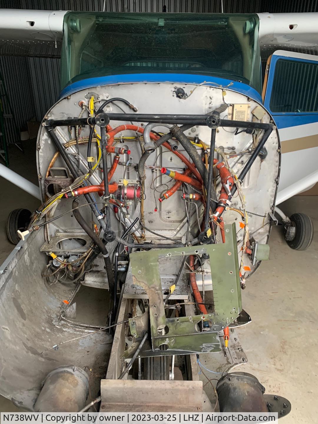 N738WV, 1979 Cessna TR182 Turbo Skylane RG C/N R18200971, Engine overhaul