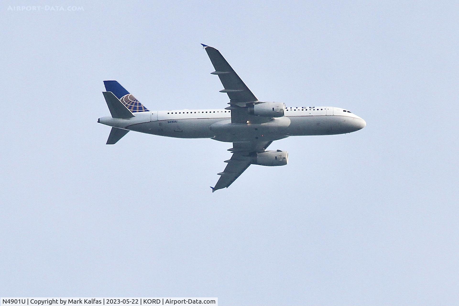 N4901U, 2006 Airbus A320-232 C/N 2680, United Airlines A320 N4901U UA1710 JAX-ORD