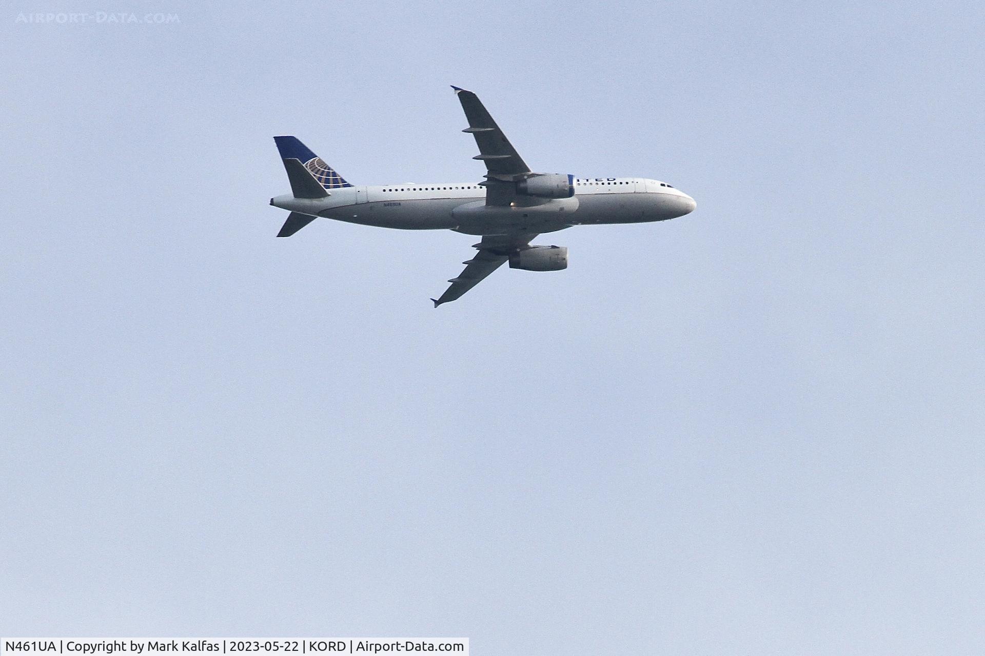 N461UA, 2000 Airbus A320-232 C/N 1266, United Airlines A320 N469UA UA2305 RDW-ORD