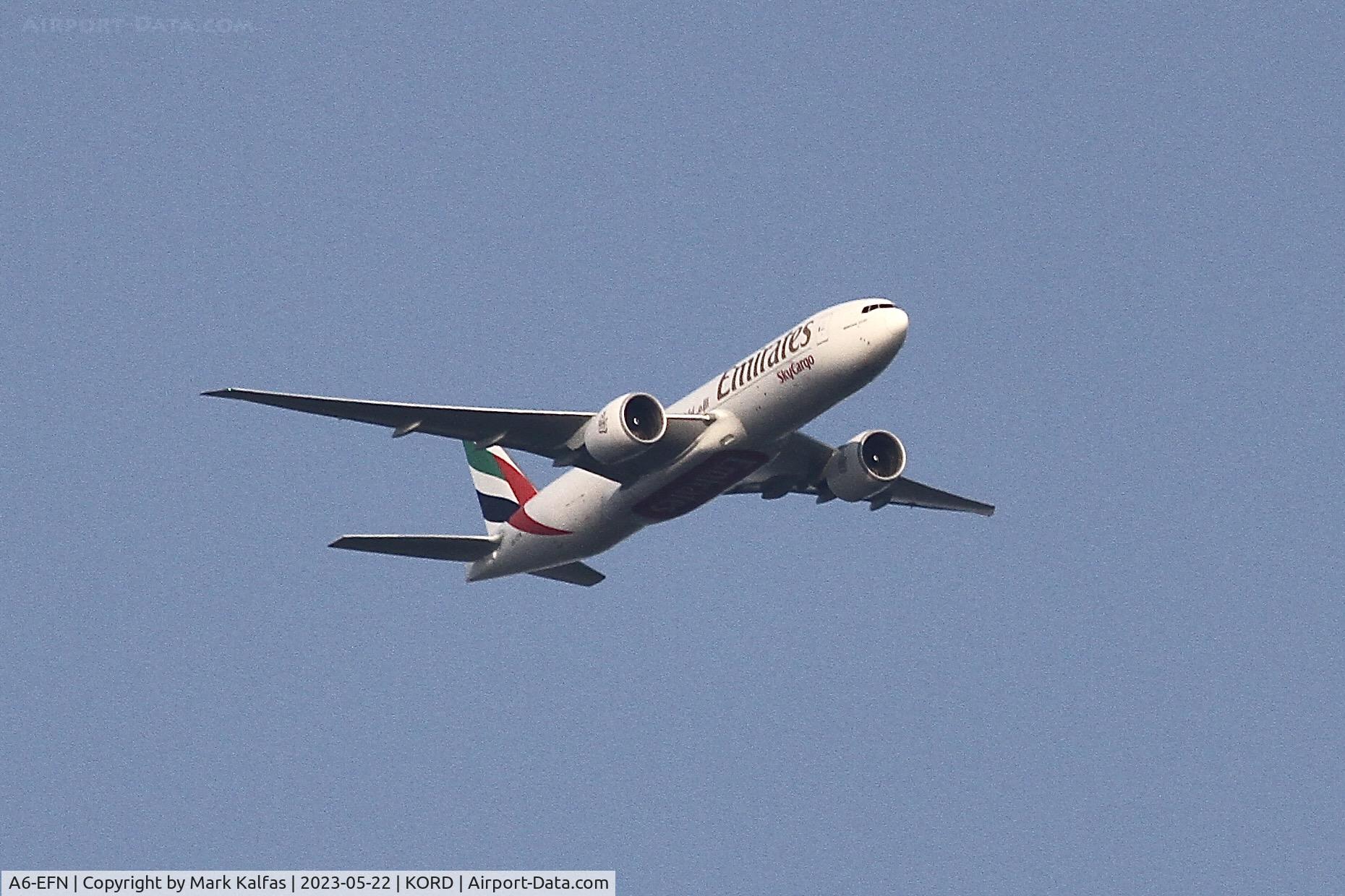 A6-EFN, 2014 Boeing 777-F1H C/N 42232, EMIRATES B77L A6-EFN UAE9989 LCK-ORD