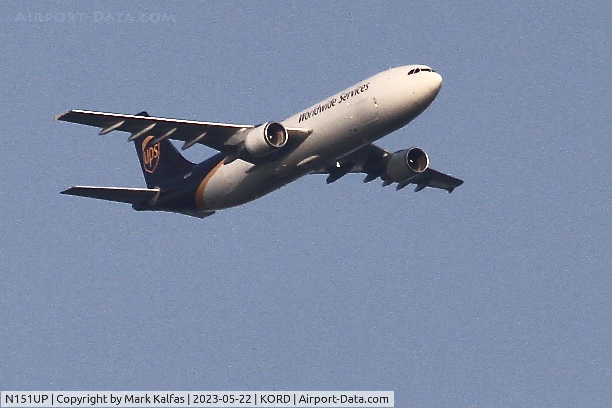 N151UP, 2003 Airbus A300F4-622R C/N 834, UPS A306 N151UP UPS9710 CAE - ORD