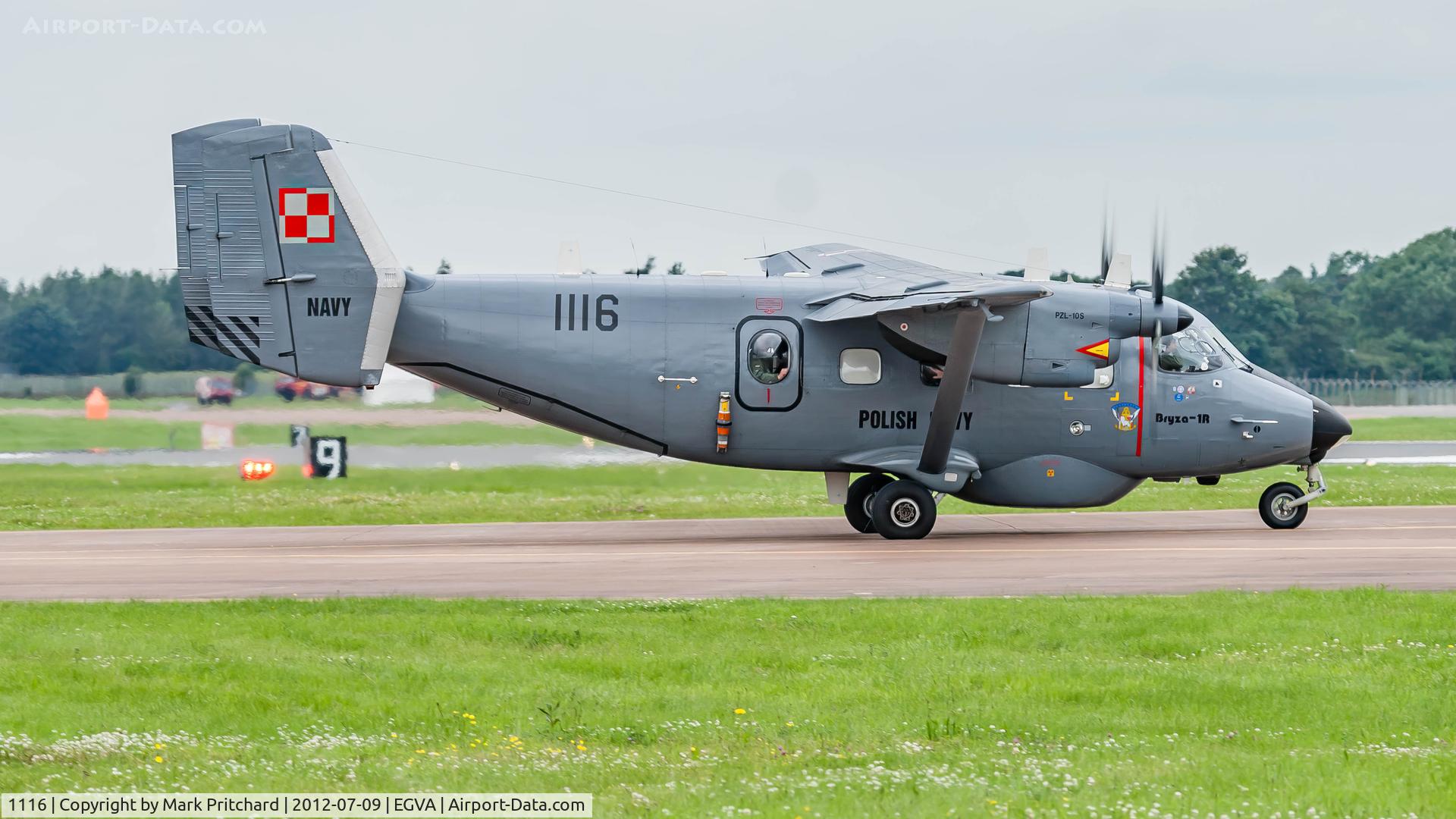 1116, PZL-Mielec M-28B1R Bryza 1R C/N AJG001-07, Shot at RIAT 2012