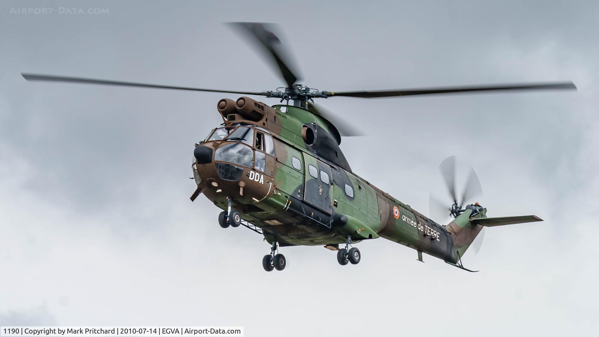 1190, Aerospatiale SA-330B Puma C/N 1190, Shot at RIAT 2010