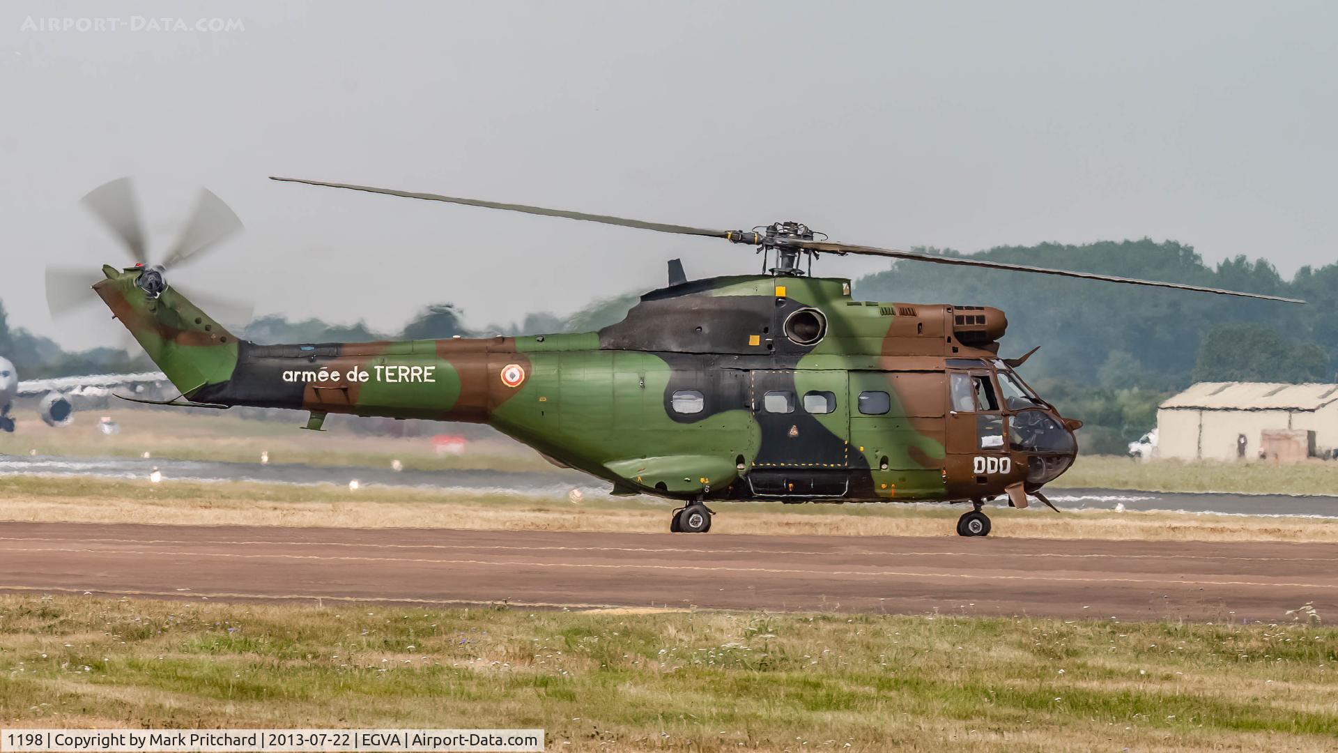 1198, Aérospatiale SA-330B Puma C/N 1198, Shot at RIAT 2013