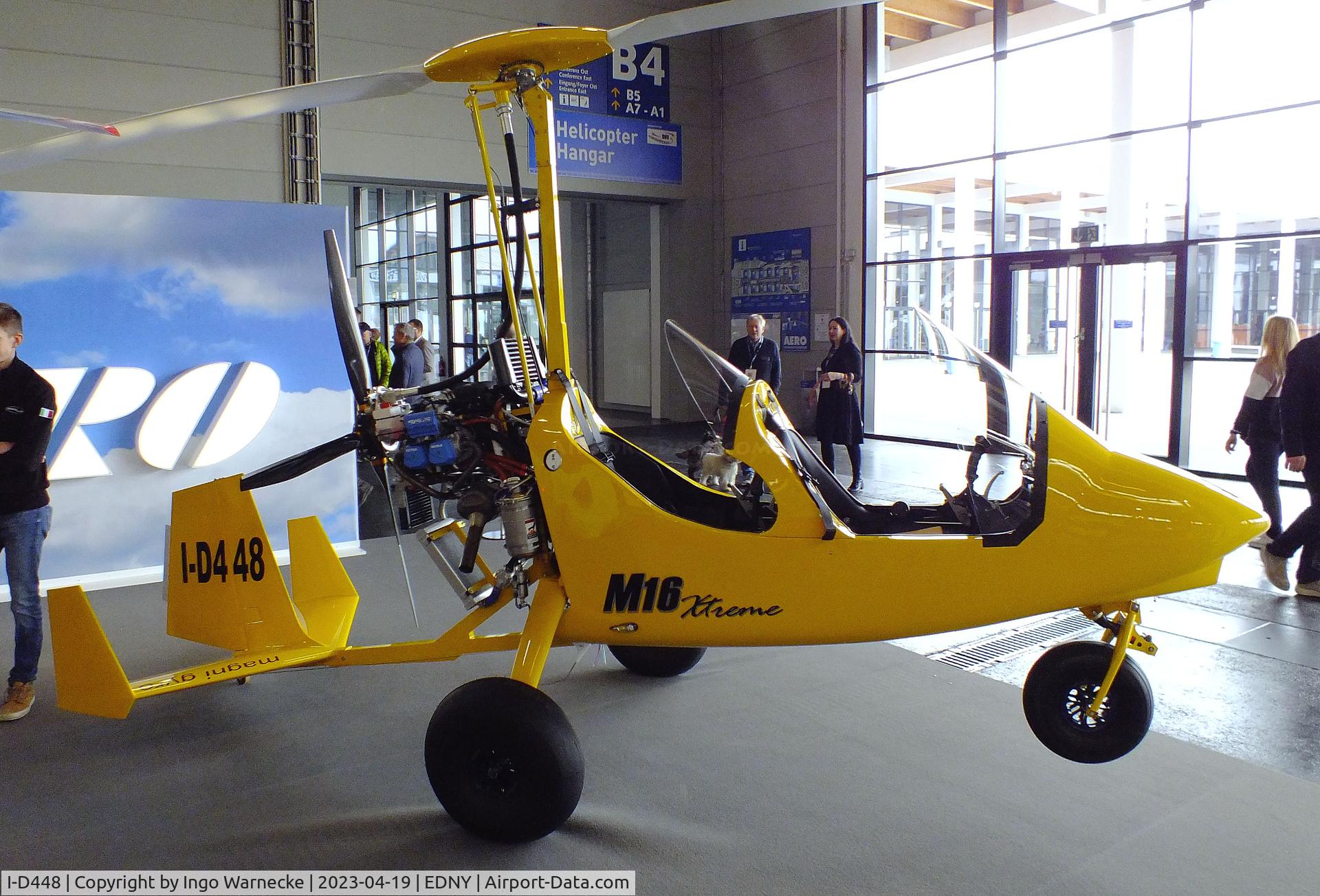 I-D448, Magni Gyro M16 Extreme C/N not found_I-D448, Magni Gyro M16 Extreme at the AERO 2023, Friedrichshafen