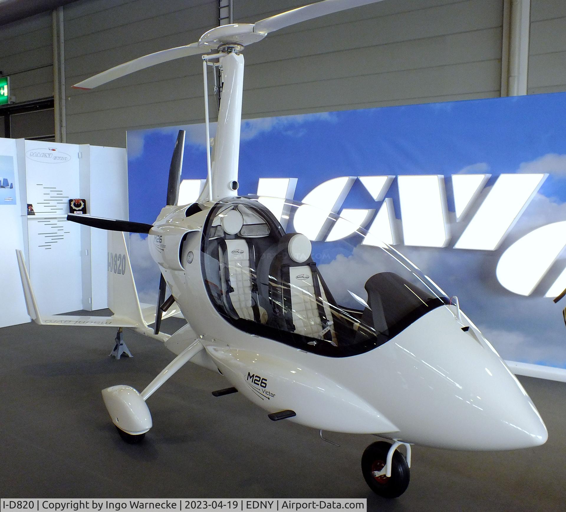 I-D820, Magni Gyro M-26 Victor C/N not found_I-D820, Magni M-26 Victor at the AERO 2023, Friedrichshafen