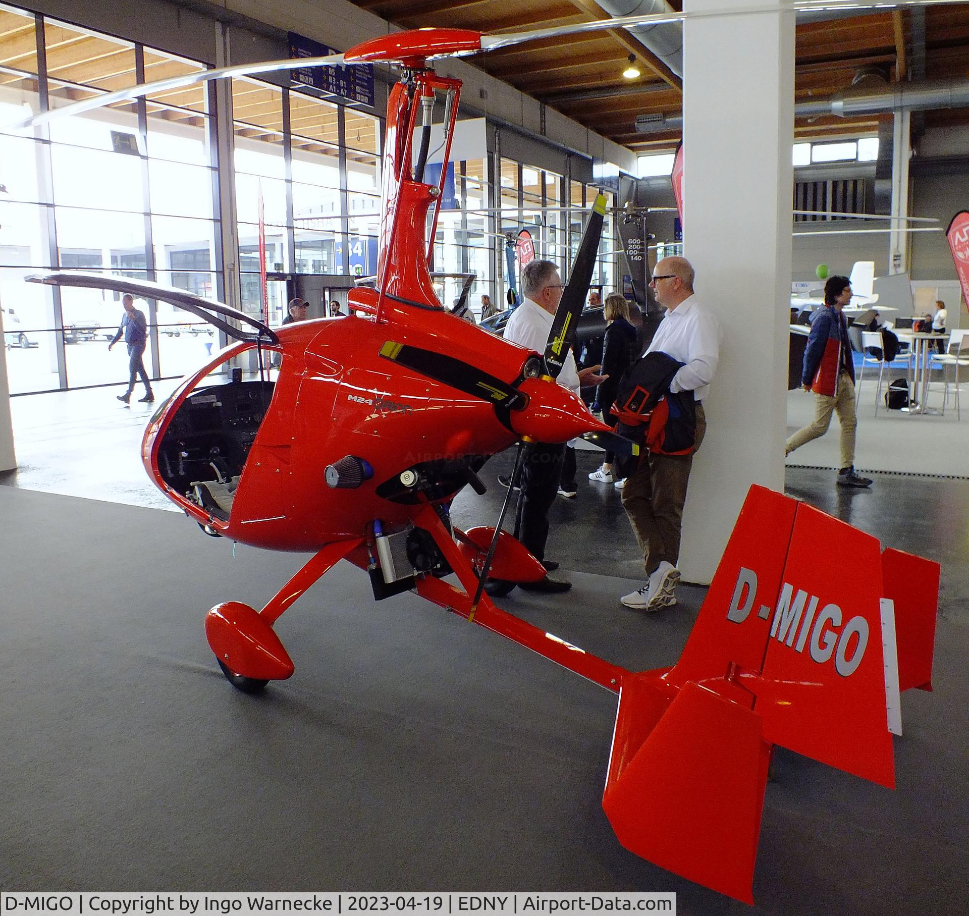 D-MIGO, Magni Gyro M-24 Orion C/N not found_D-MIGO, Magni M-24 Orion at the AERO 2023, Friedrichshafen