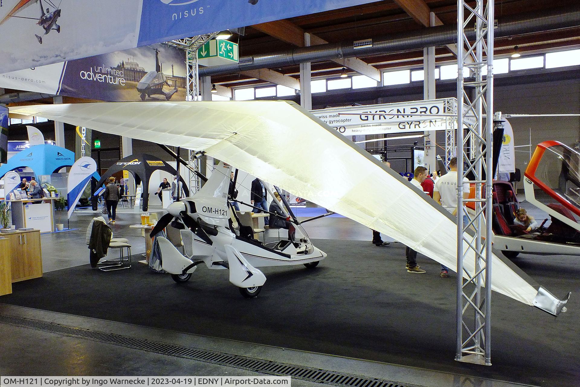 OM-H121, Aeros Joker Trike C/N Not found OM-H121, Nisus Joker Trike with Aeros wing at the AERO 2023, Friedrichshafen