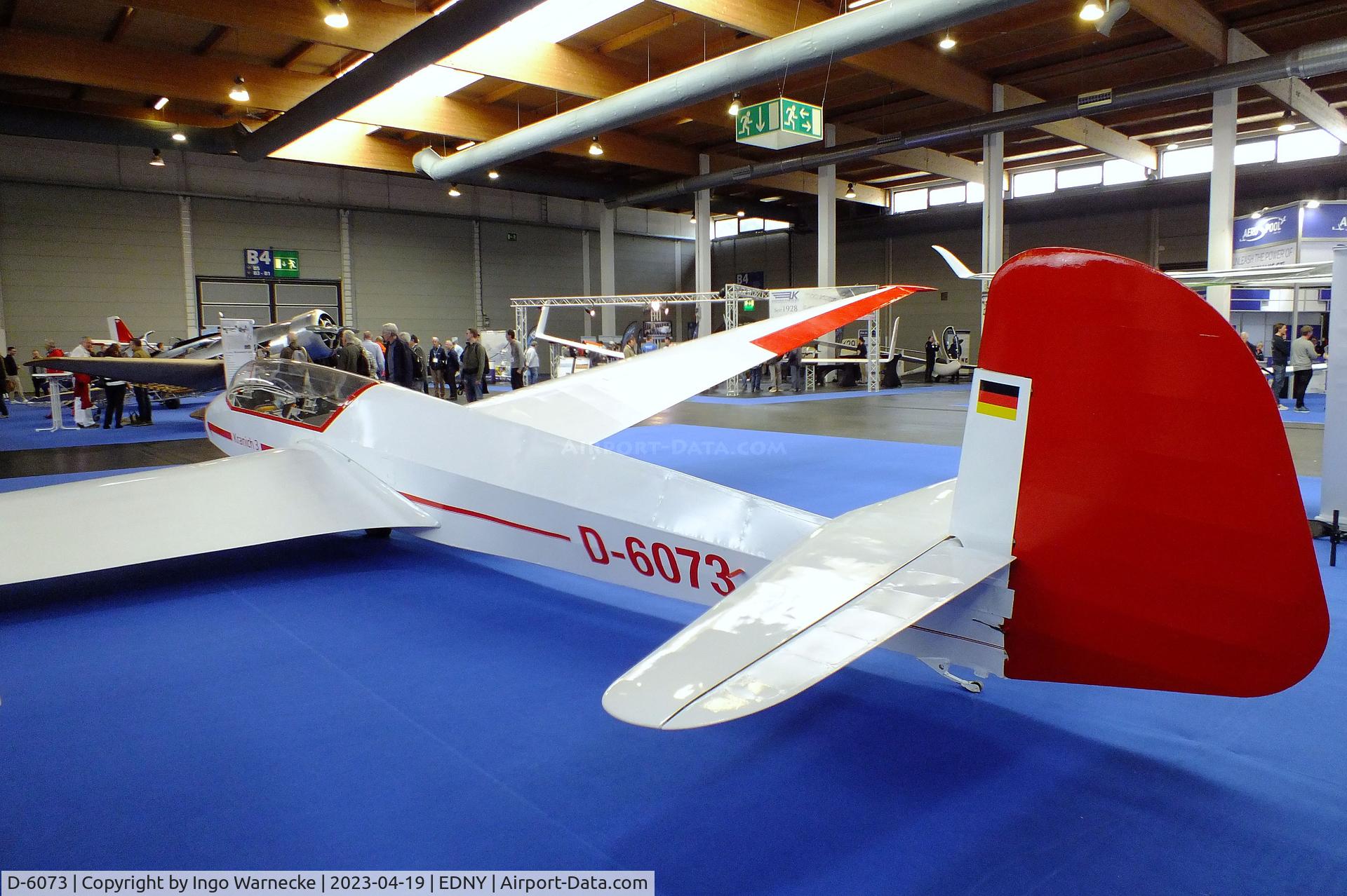 D-6073, Focke-Wulf Kranich III C/N 71, Focke-Wulf Kranich III at the AERO 2023, Friedrichshafen