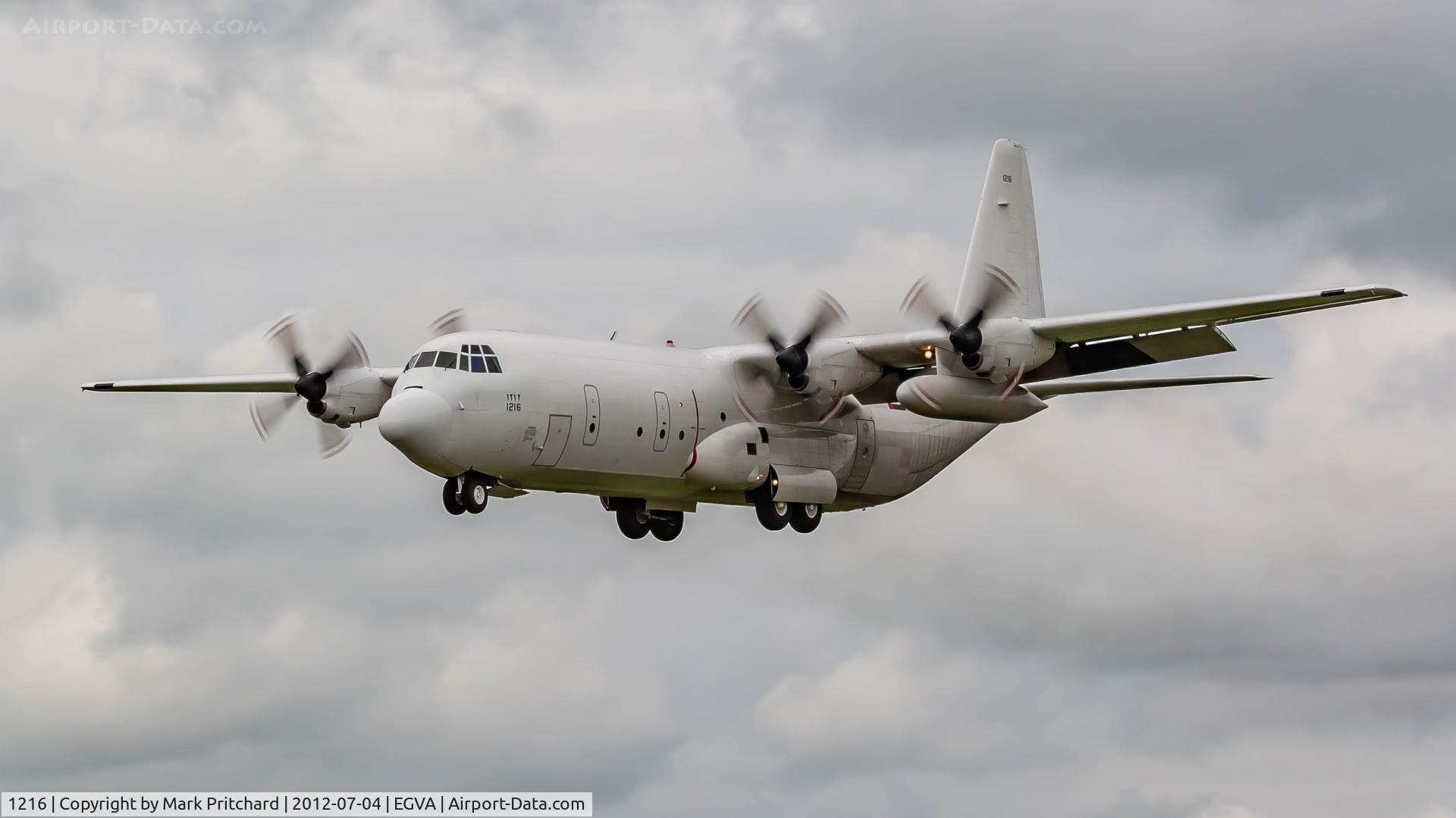 1216, 1981 Lockheed L-100-30 Hercules (L-382G) C/N 382-4895, Shot at RIAT 2012