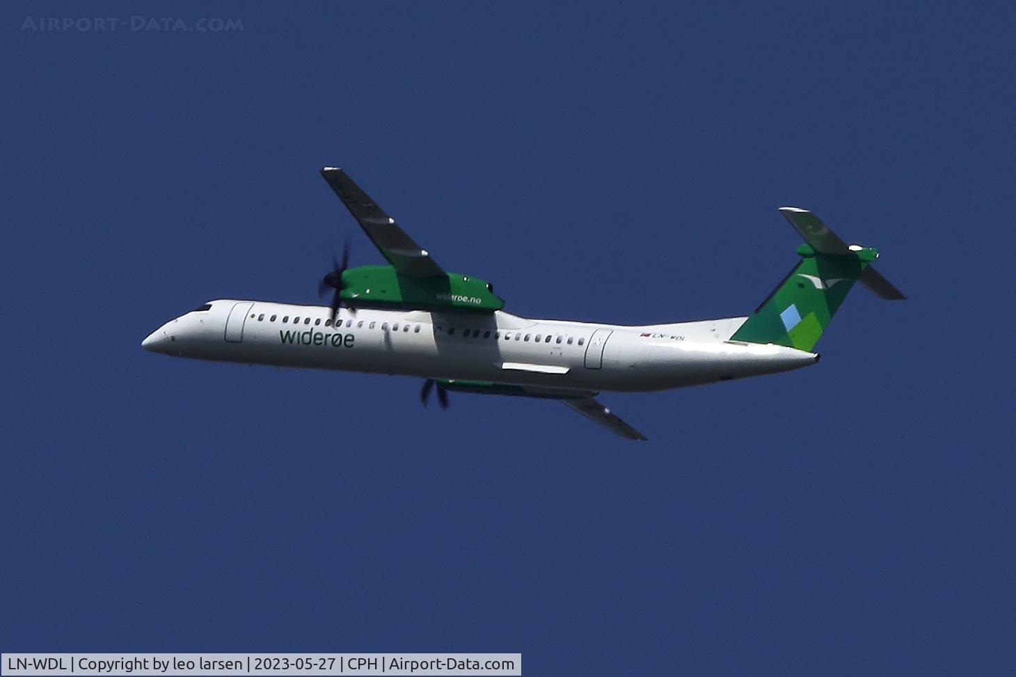 LN-WDL, 2011 De Havilland Canada DHC-8-402Q Dash 8 C/N 4392, Copenhagen 27.5.2023