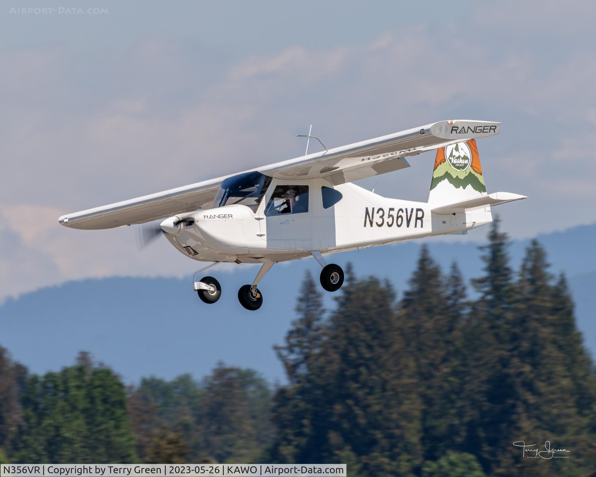 N356VR, VASHON AIRCRAFT RANGER R7 C/N 10208, KAWO