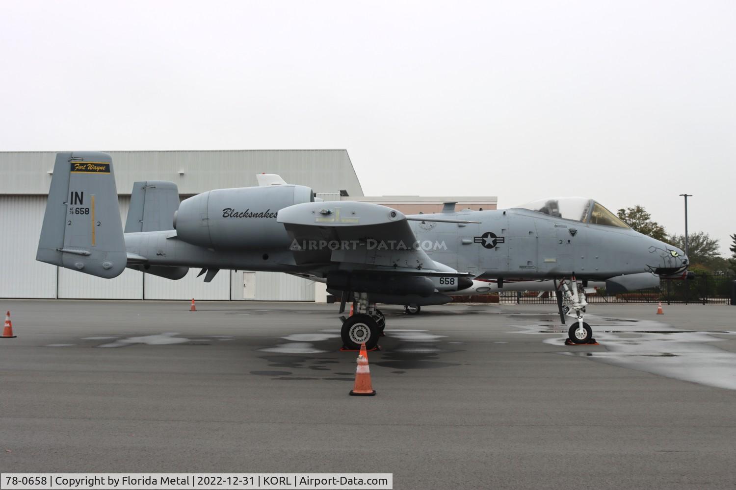 78-0658, 1978 Fairchild Republic A-10C Thunderbolt II C/N A10-0278, USAF A-10 zx
