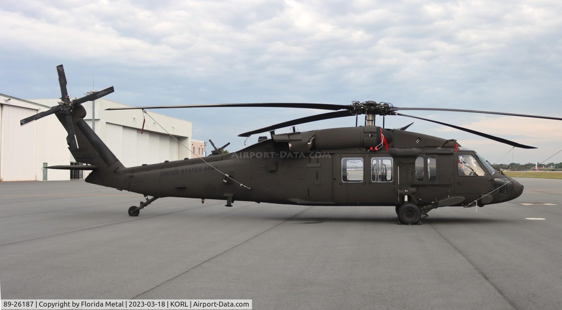 89-26187, 1989 Sikorsky MH-60L Black Hawk C/N 70-1456, US Army MH-60 zx