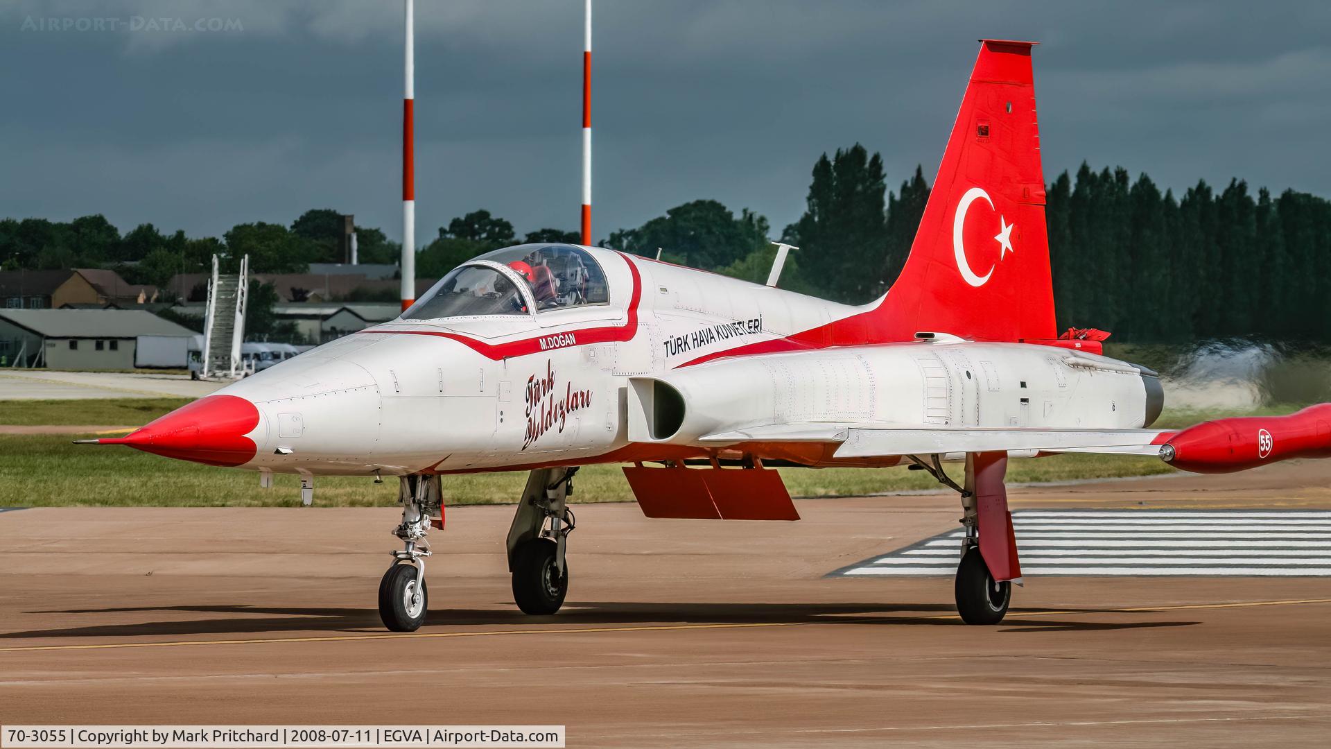 70-3055, 1971 Canadair NF-5A Freedom Fighter C/N 3055, Shot at RIAT 2008