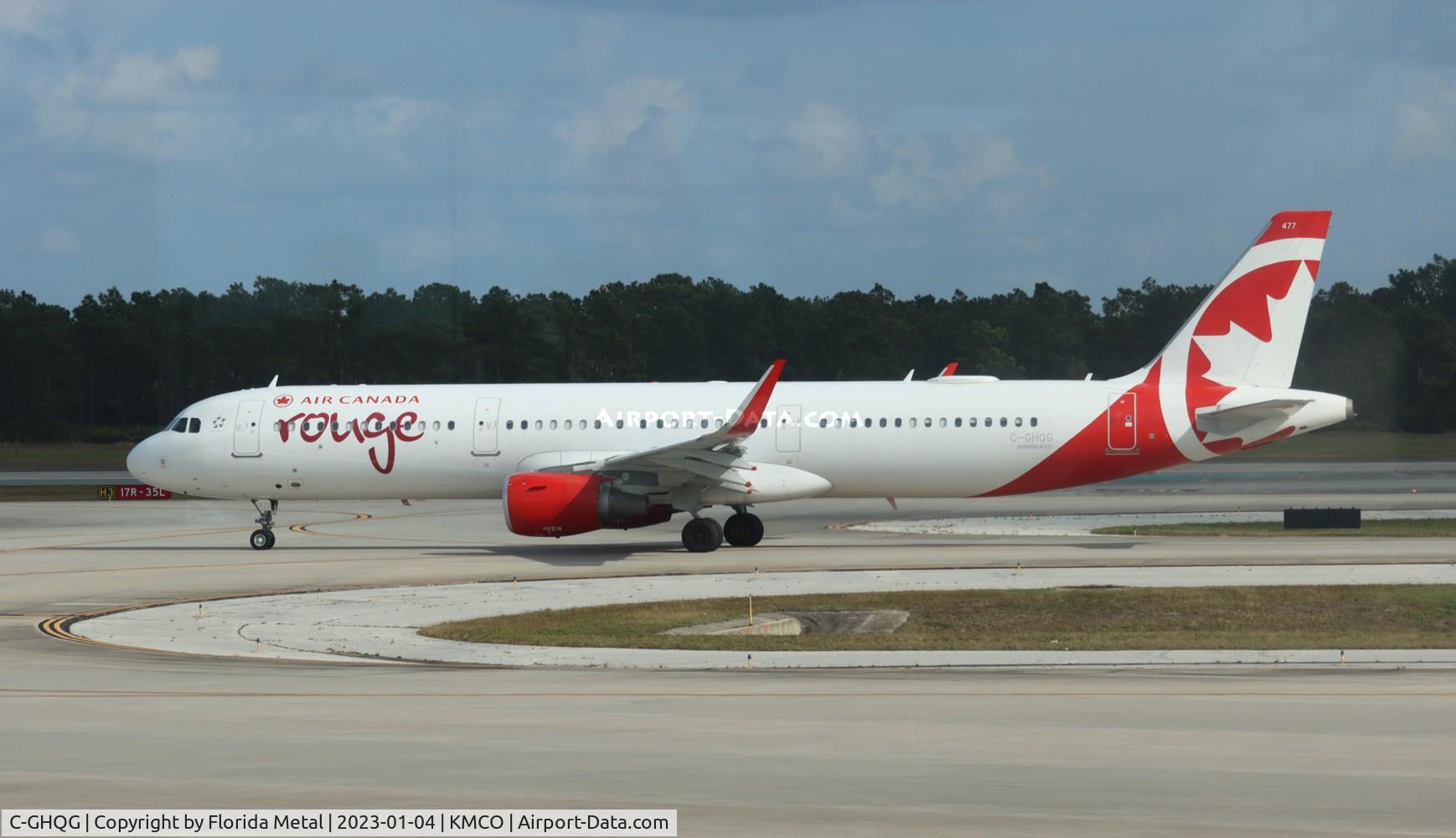 C-GHQG, 2014 Airbus A321-211 C/N 6210, Rouge A321 zx
