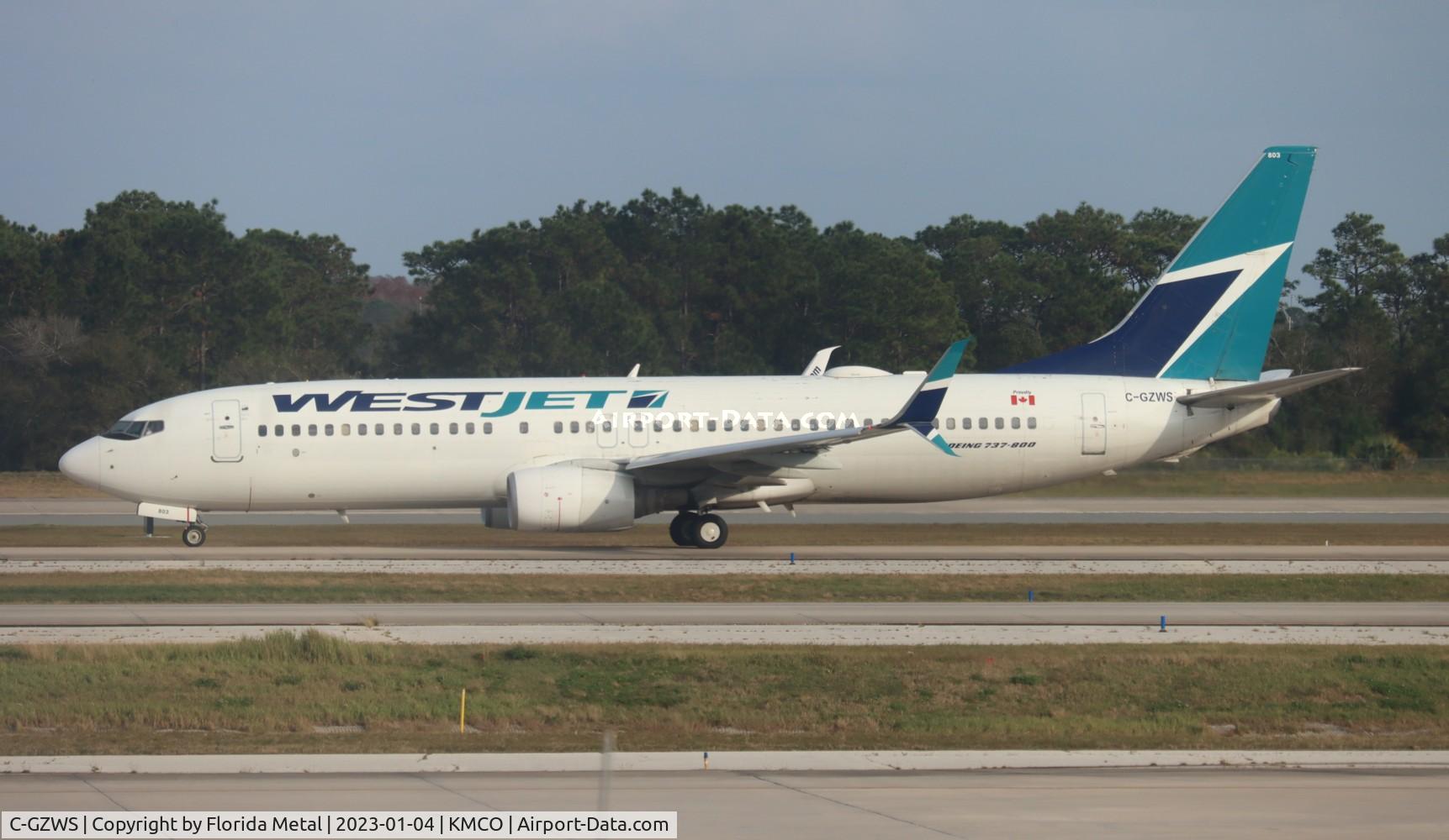 C-GZWS, 2005 Boeing 737-8CT C/N 32770, WJA 737-800 zx