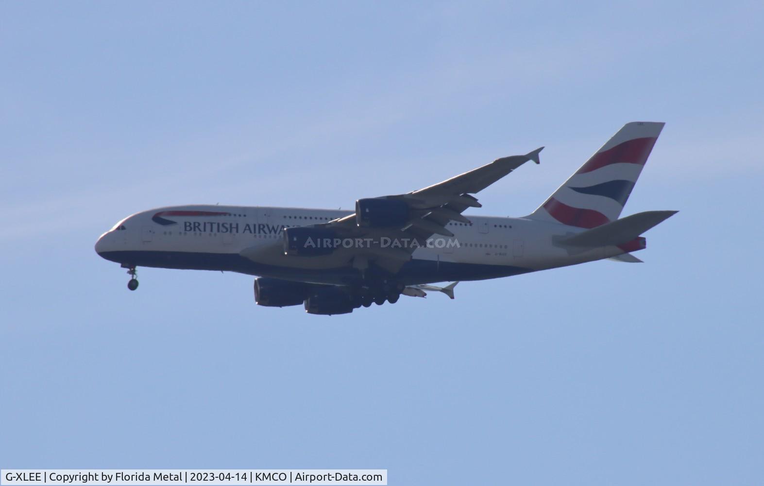 G-XLEE, 2013 Airbus A380-841 C/N 148, BAW A388 zx   weather diversion MIA