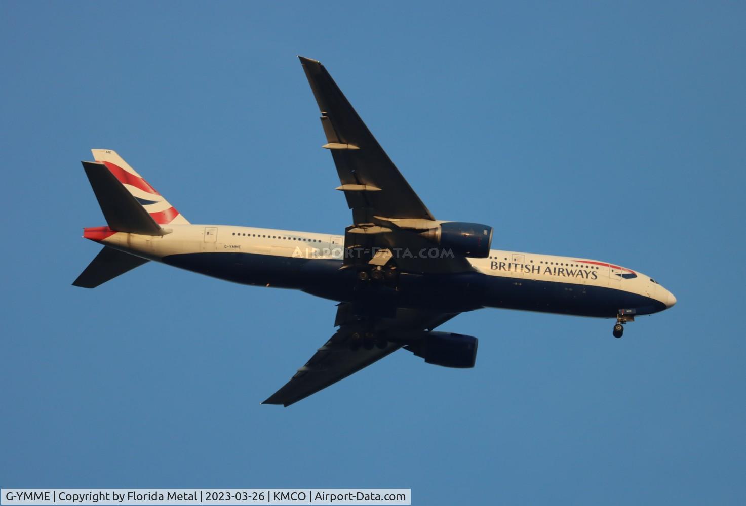 G-YMME, 2000 Boeing 777-236/ER C/N 30306, BAW 772 zx