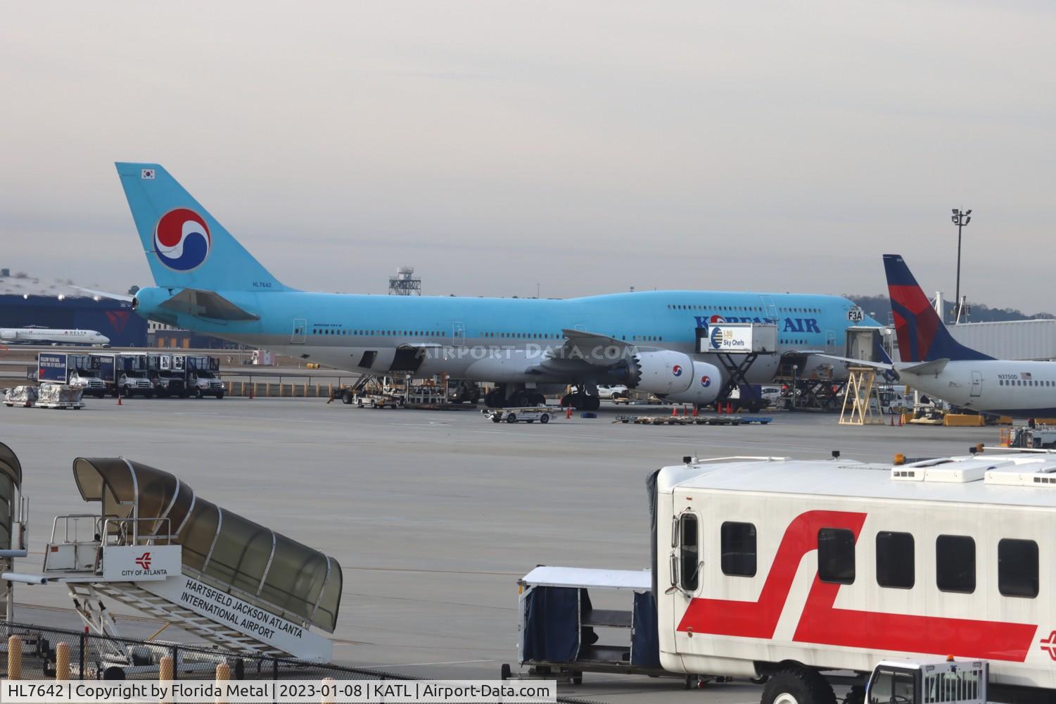 HL7642, 2017 Boeing 747-8 C/N 60409, Korean 747-8 zx