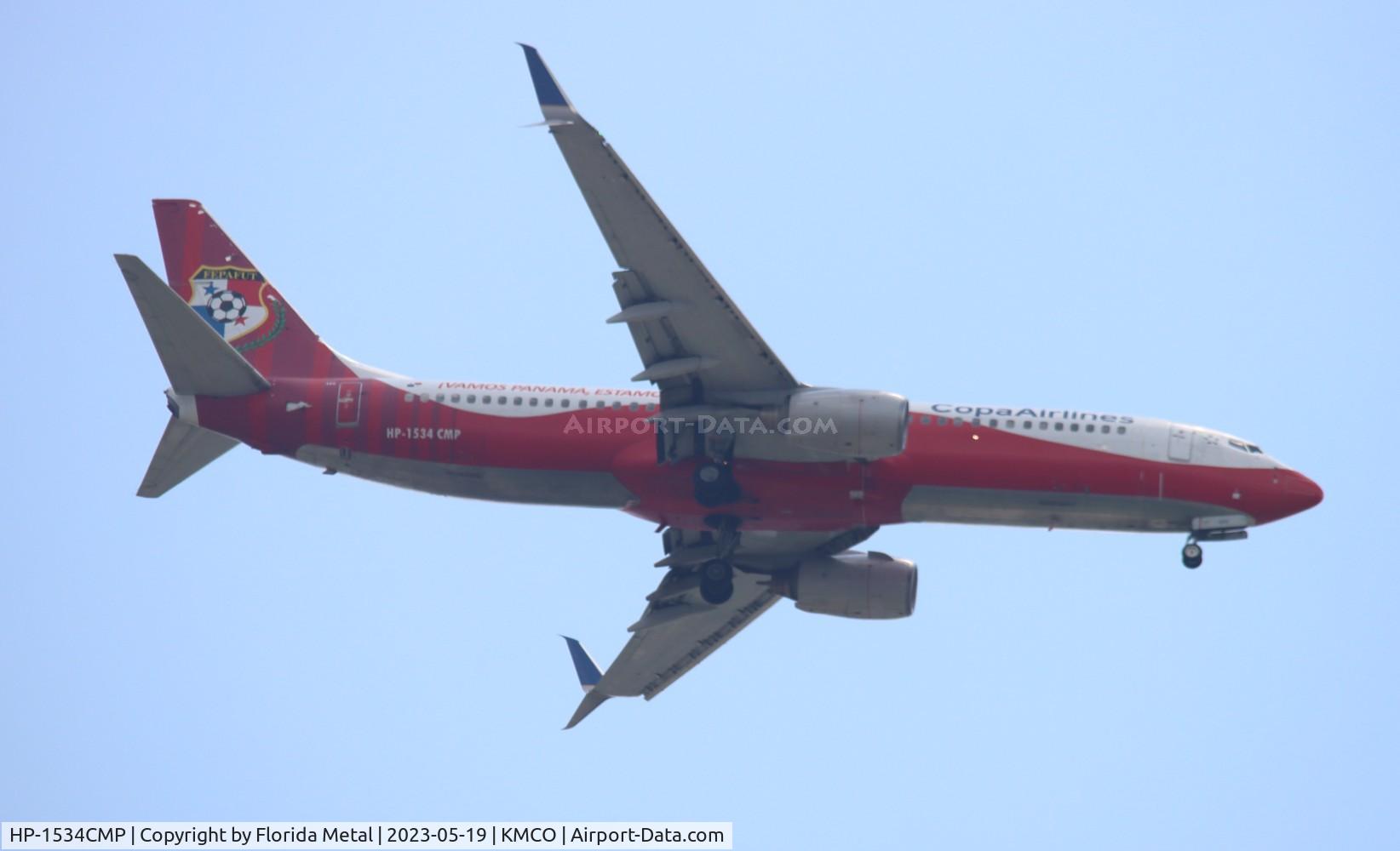 HP-1534CMP, 2008 Boeing 737-8V3 C/N 35125, Copa 737-800 soccer zx