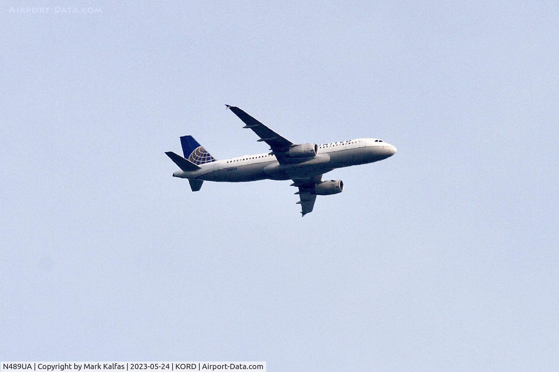 N489UA, 2002 Airbus A320-232 C/N 1702, United Airlines A320 N489UA UA2305 RSW-ORD