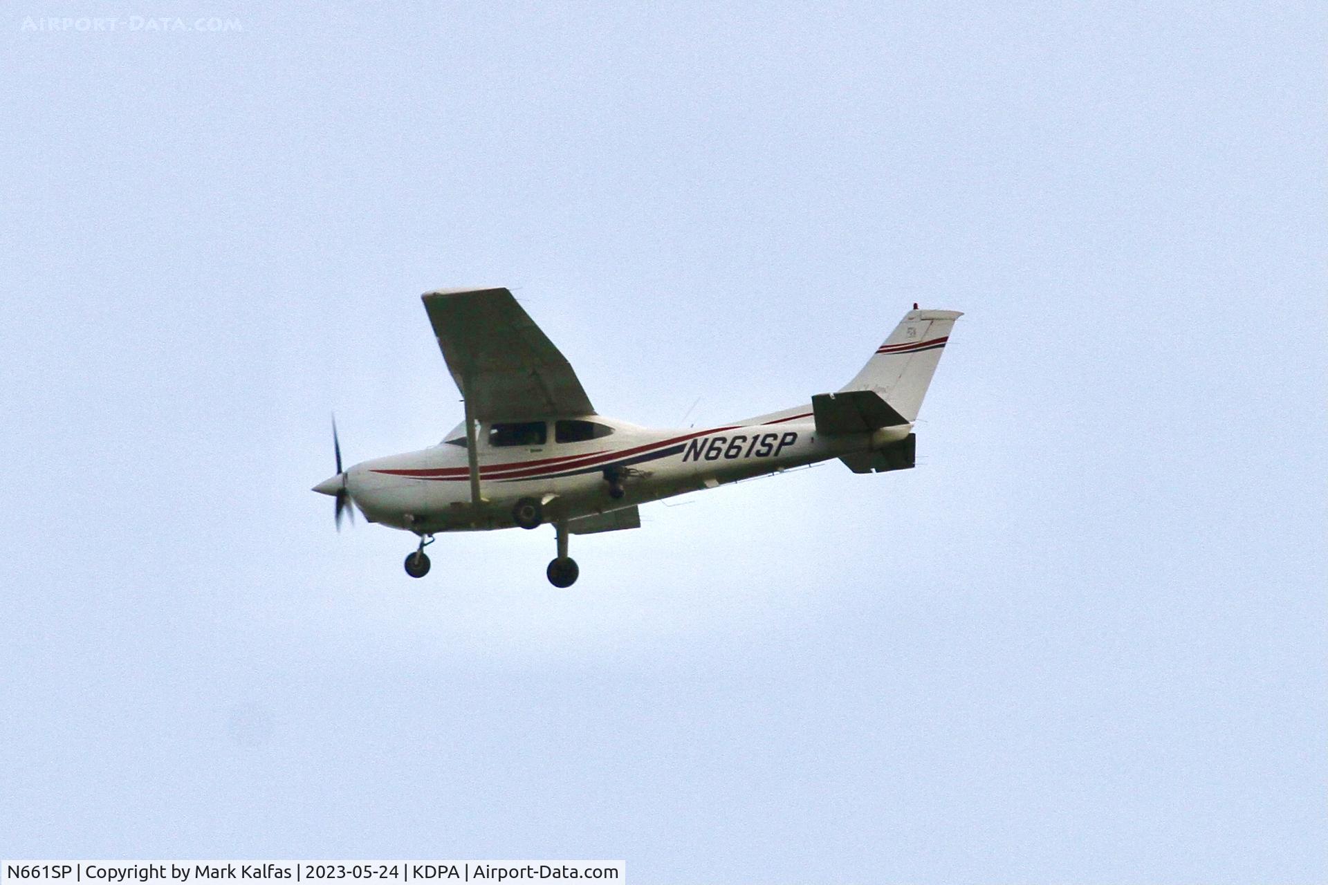 N661SP, 2000 Cessna 182S Skylane C/N 18280825, Illinois State Police Cessna 182S, inbound to DPA