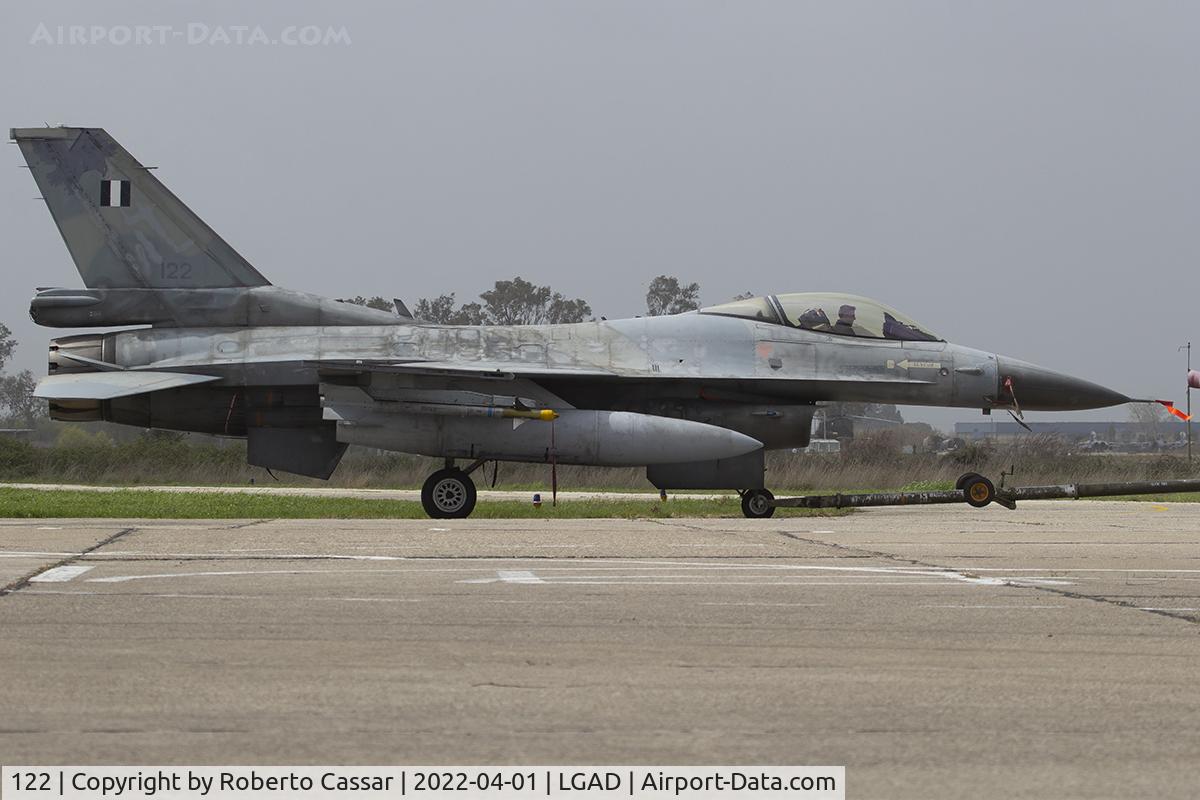 122, 1989 Lockheed Martin F-16C Block 30J C/N 2Y-13, Iniochos 2022