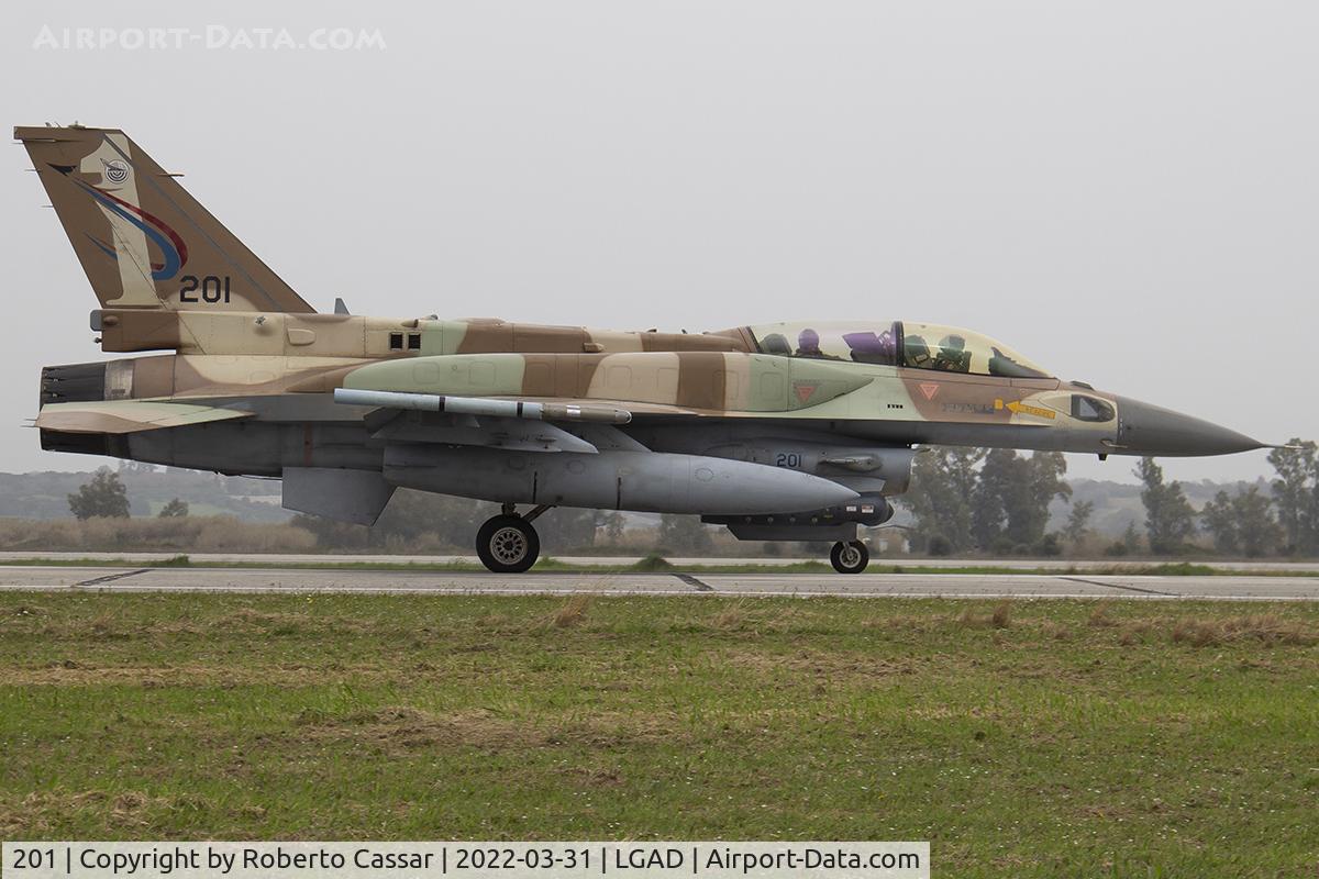 201, Lockheed Martin F-16I C/N YD-77, Iniochos 2022