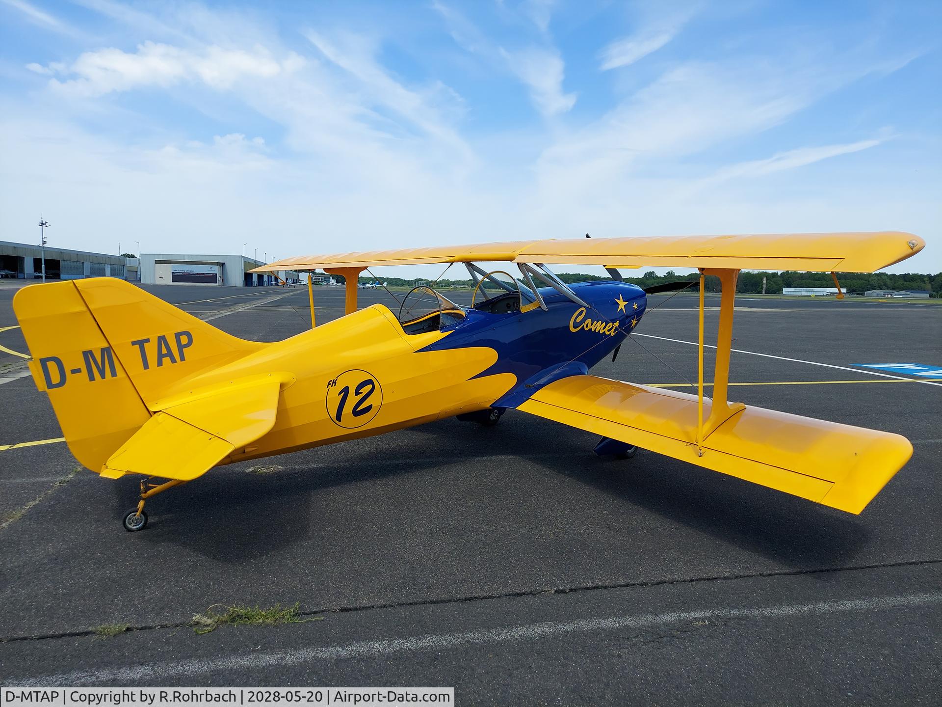 D-MTAP, B & F Funk FK-12 Comet C/N 012-045, Oldtimer Fly&Drive In Hugo Junkers Hangar, Mönchengladbach