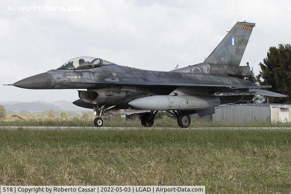 518, Lockheed Martin F-16C Block 52 C/N XK-19, Iniochos 2023