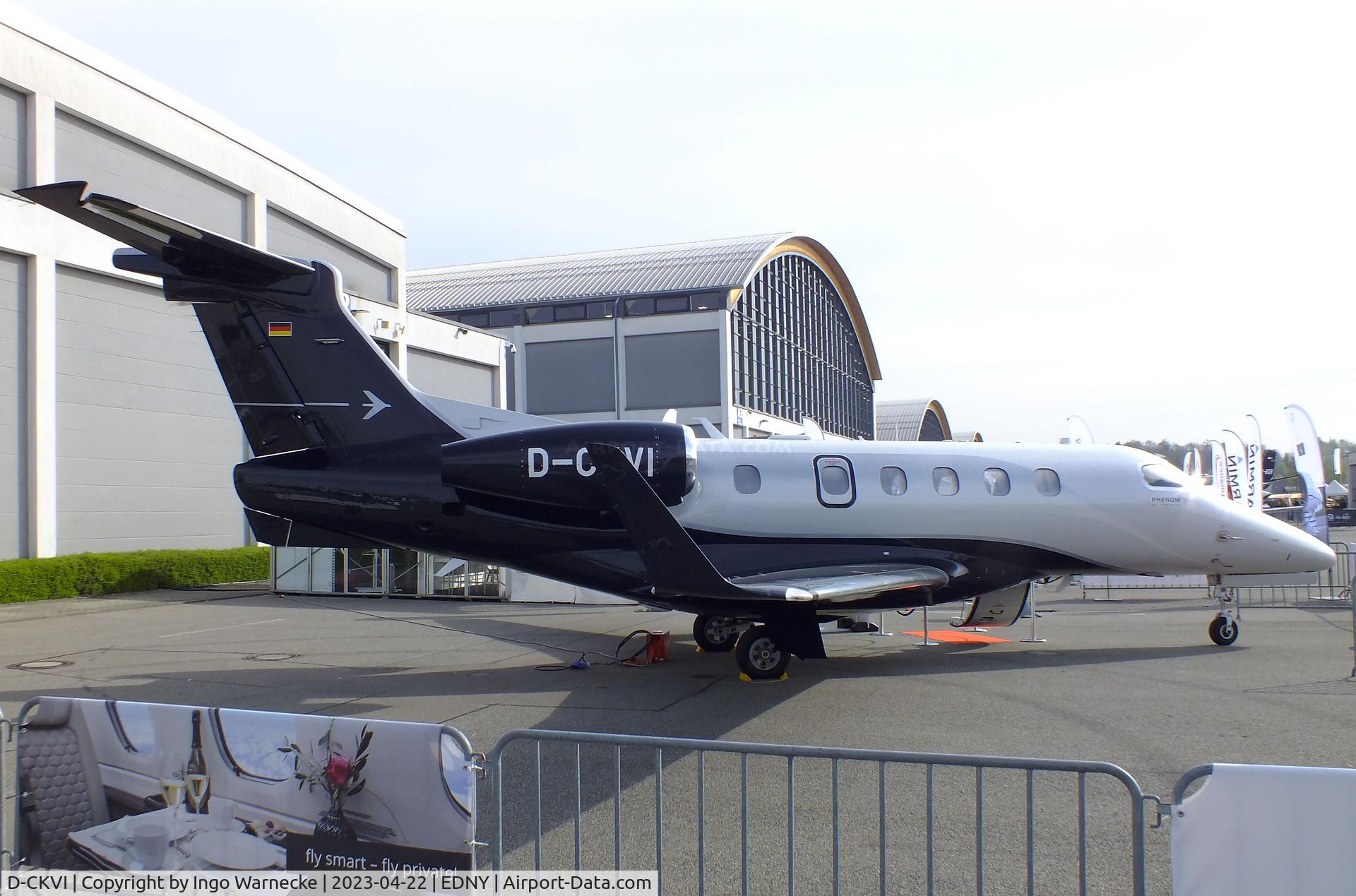 D-CKVI, 2020 Embraer EMB-505 Phenom 300E C/N 50500560, EMBRAER EMB-505 Phenom 300E at the AERO 2023, Friedrichshafen