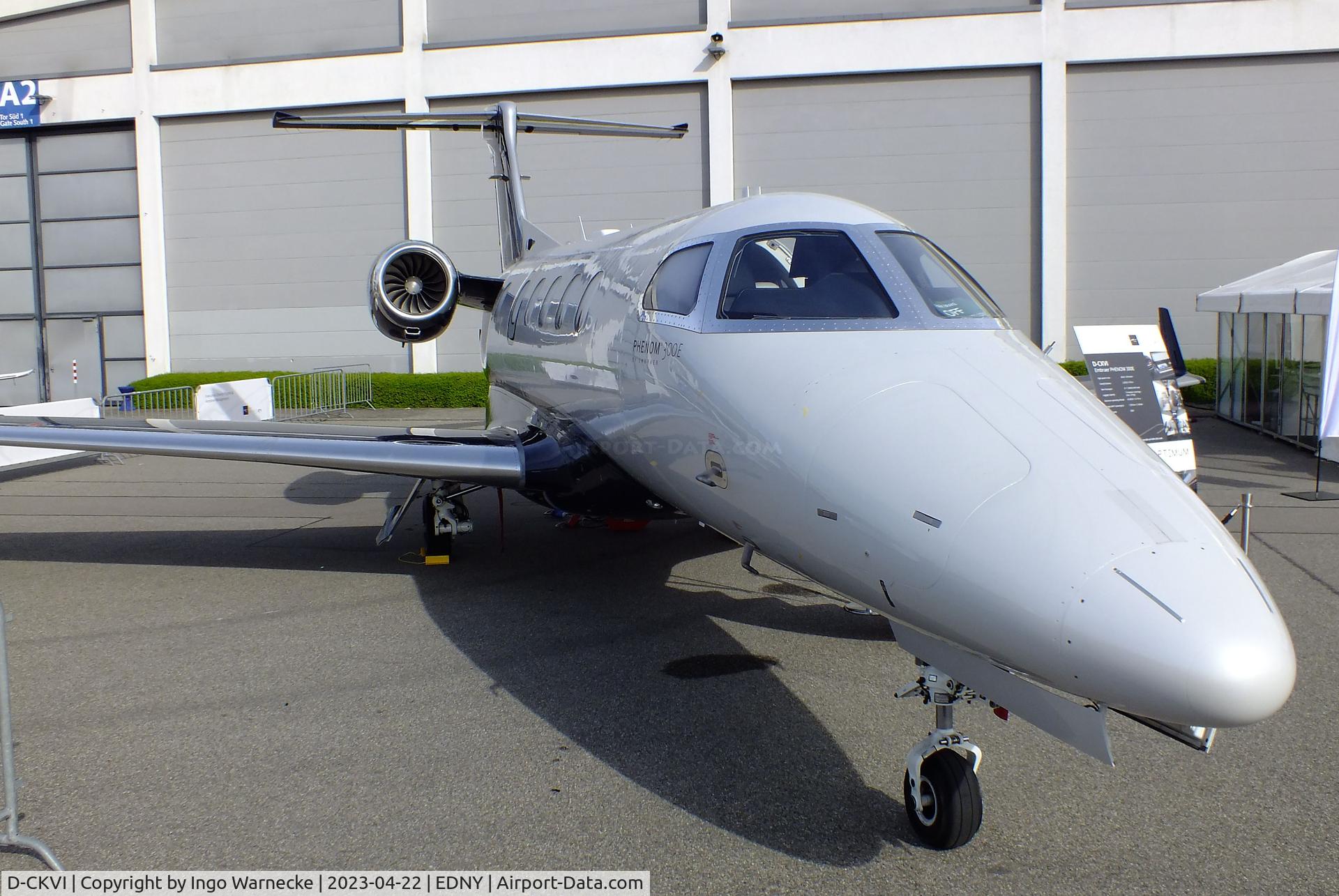 D-CKVI, 2020 Embraer EMB-505 Phenom 300E C/N 50500560, EMBRAER EMB-505 Phenom 300E at the AERO 2023, Friedrichshafen