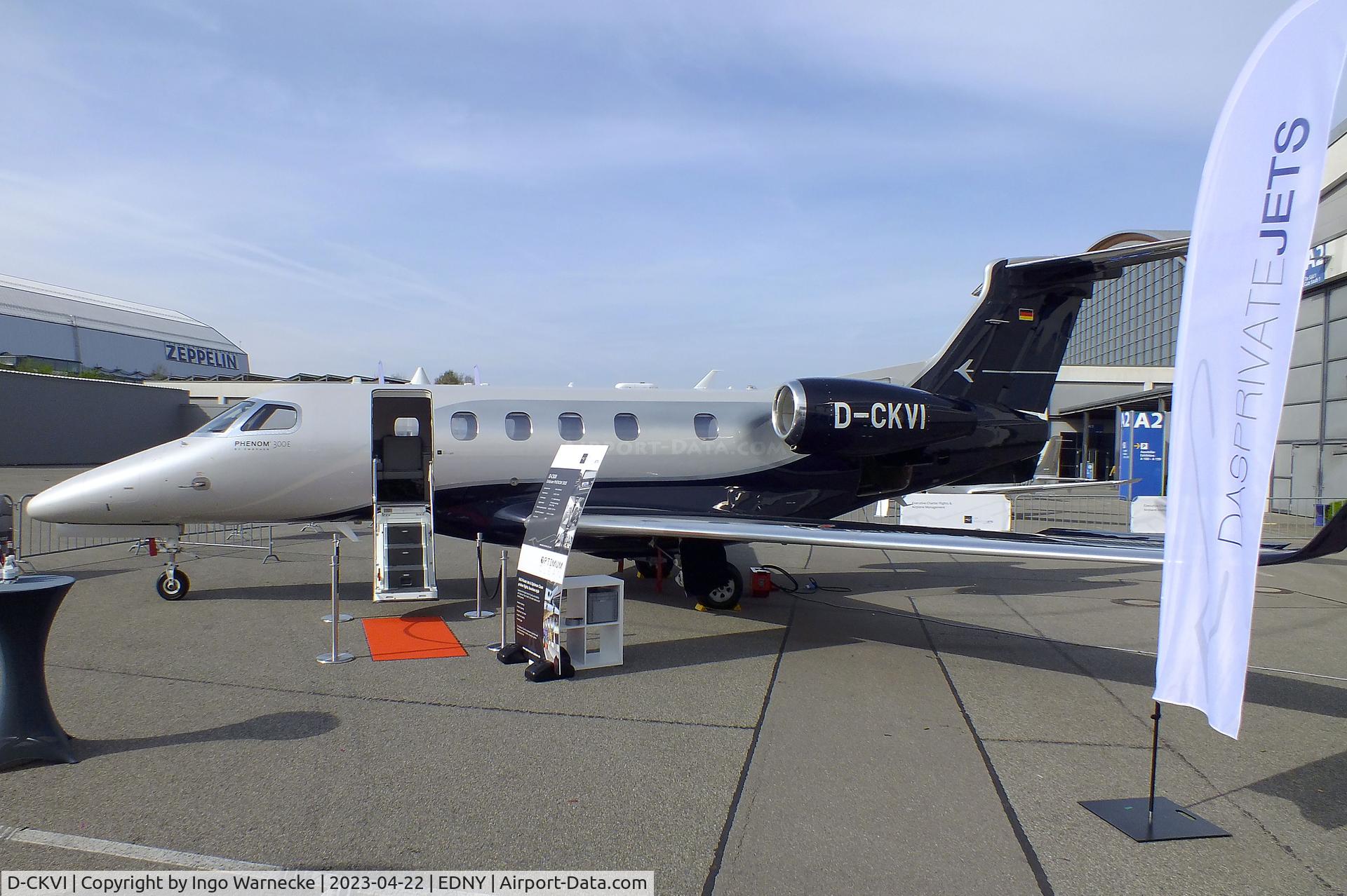 D-CKVI, 2020 Embraer EMB-505 Phenom 300E C/N 50500560, EMBRAER EMB-505 Phenom 300E at the AERO 2023, Friedrichshafen