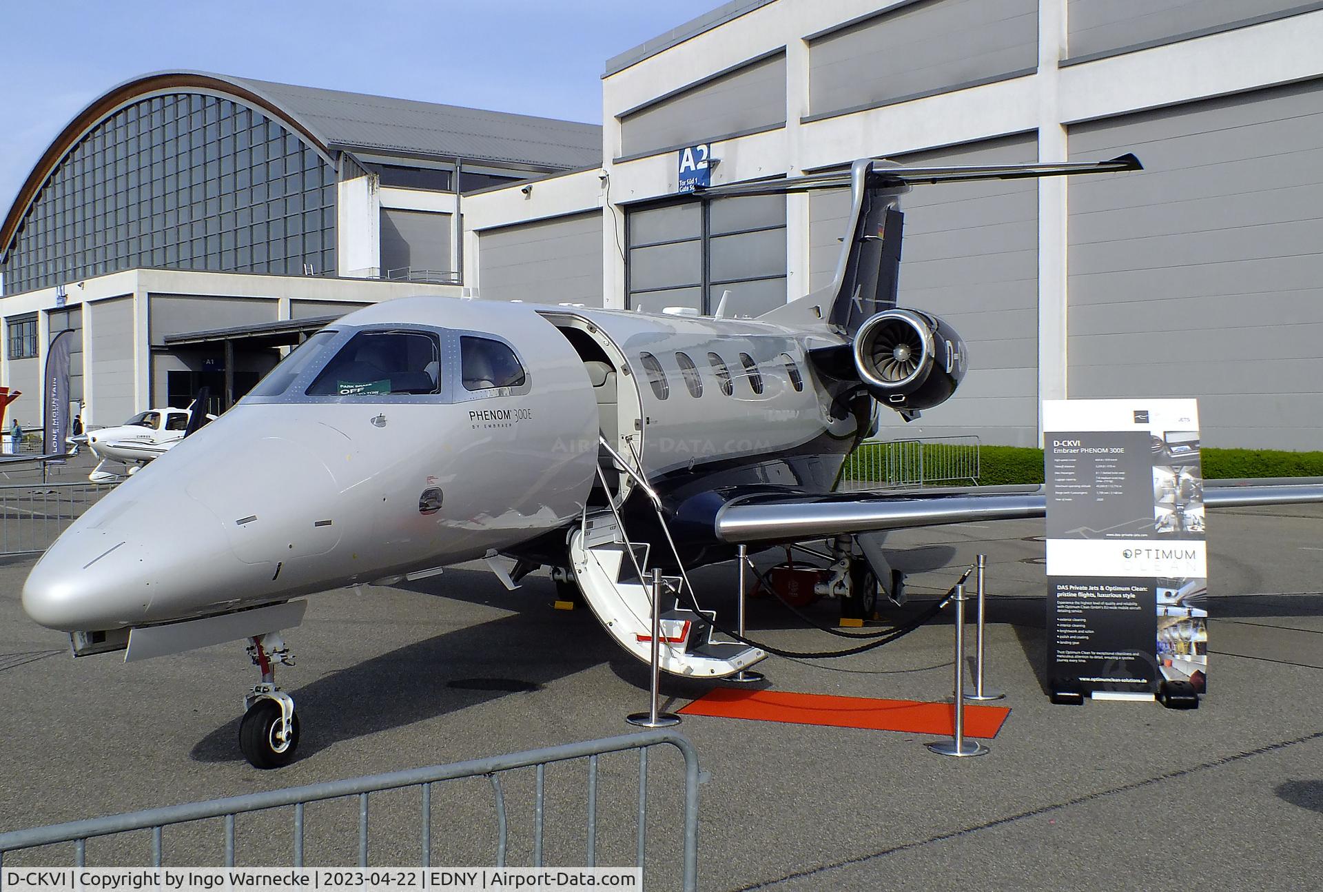D-CKVI, 2020 Embraer EMB-505 Phenom 300E C/N 50500560, EMBRAER EMB-505 Phenom 300E at the AERO 2023, Friedrichshafen