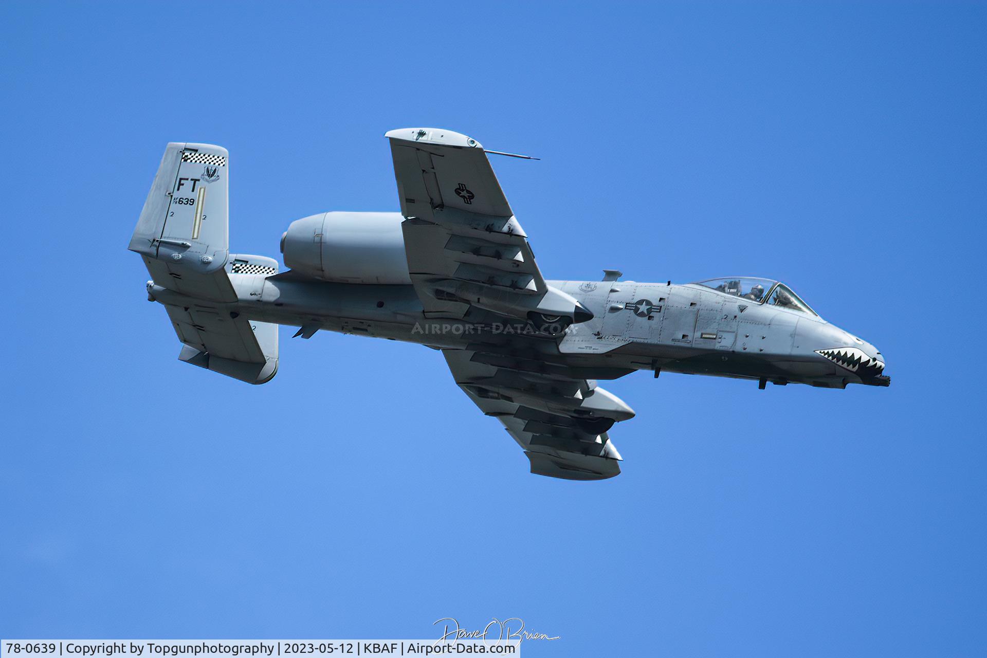 78-0639, 1978 Fairchild Republic A-10A Thunderbolt II C/N A10-0259, COBALT12