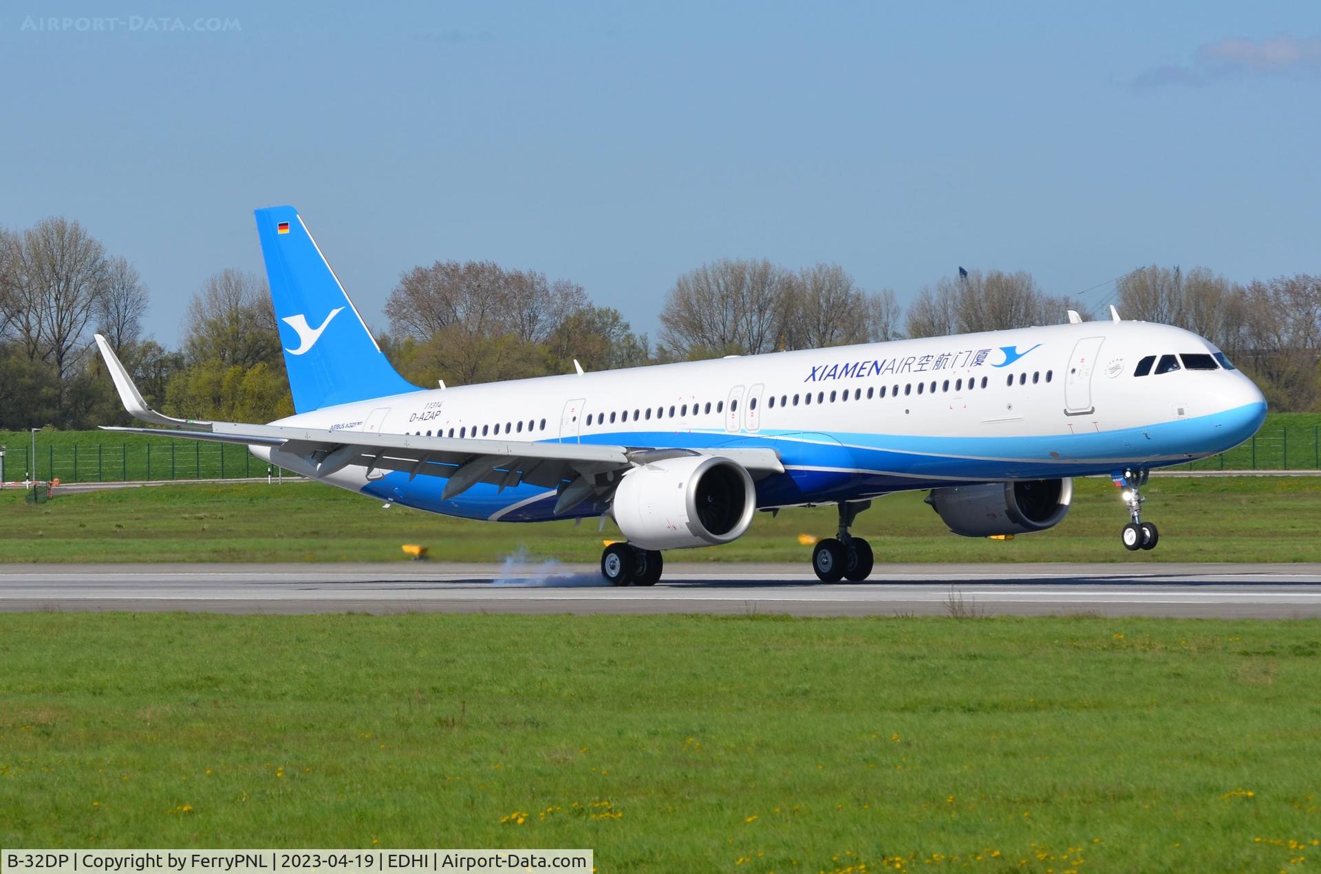 B-32DP, 2023 Airbus A321-251NX C/N 11314, Pre-delivery flight test as D-AZYP, Xiamen A321Neo