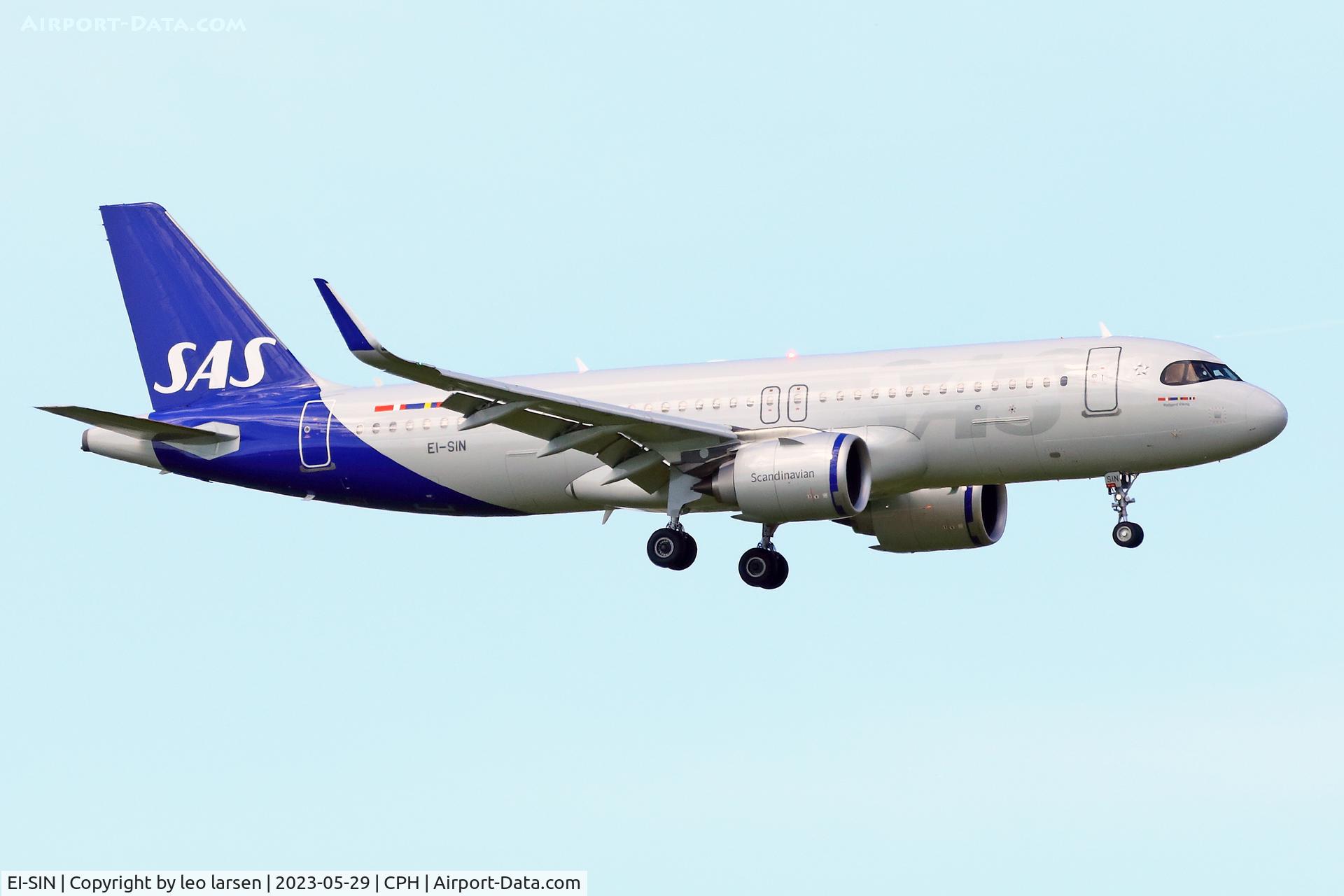 EI-SIN, 2022 Airbus A320-251N C/N 10629, Copenhagen 29.5.2023