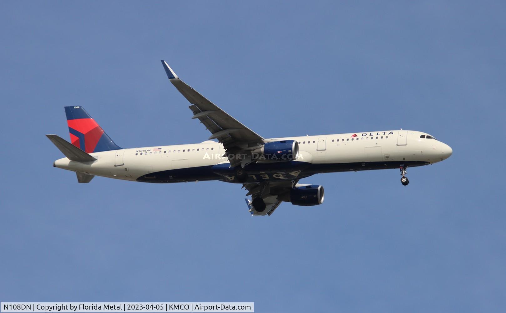N108DN, 2021 Airbus A321-211 C/N 10003, DAL A321 zx